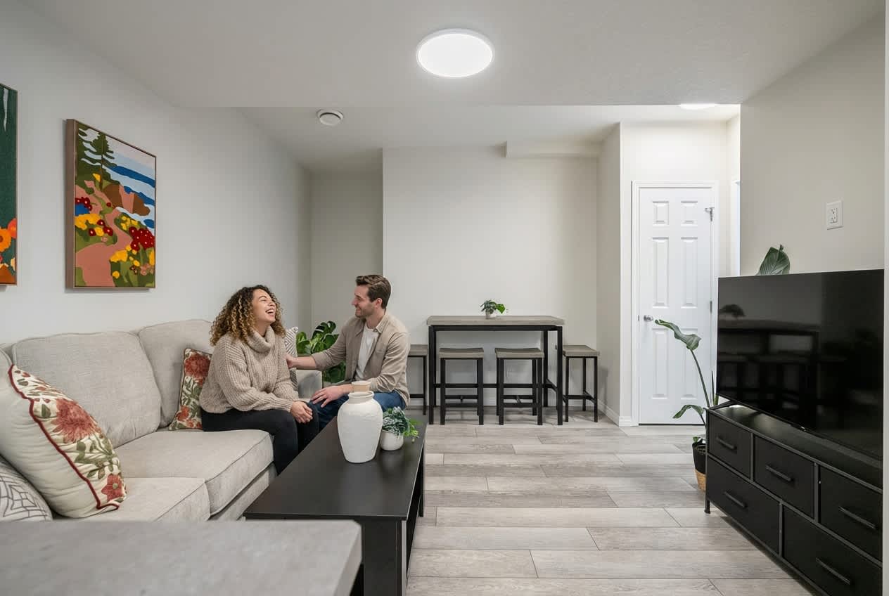 2BR Stylish & Private Suite! FREE Banff Pass, Netflix, Parking! SE Calgary! — Calgary, Alberta — vacation rental