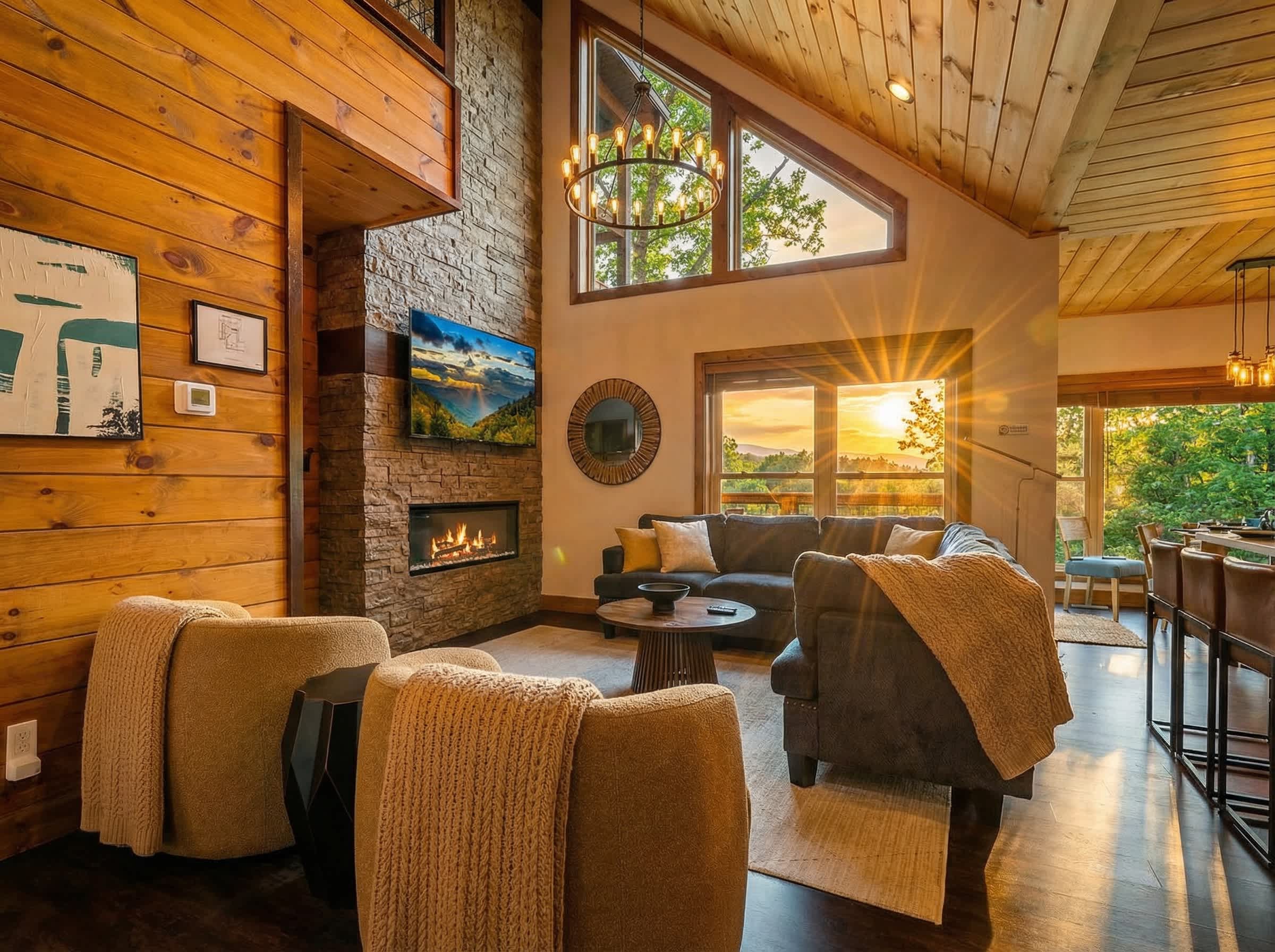 Designer Cabin - Mtn Views - Game Room - Hot Tub — Sevierville, TN — vacation rental