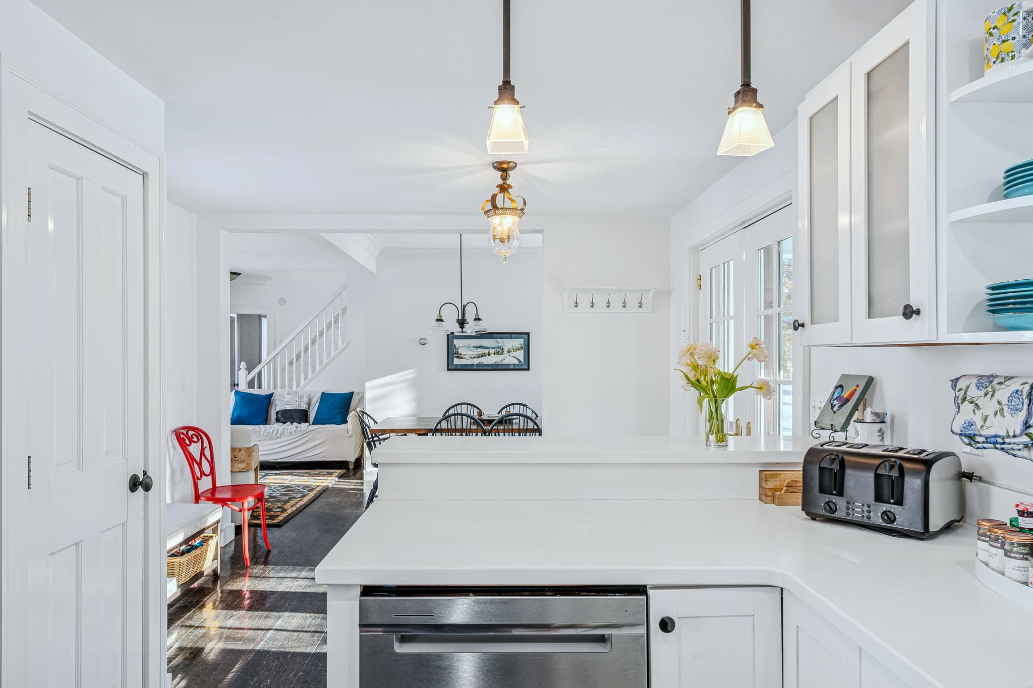 Walk to Mt. Peg Trail + Village, Enjoy Porch Views