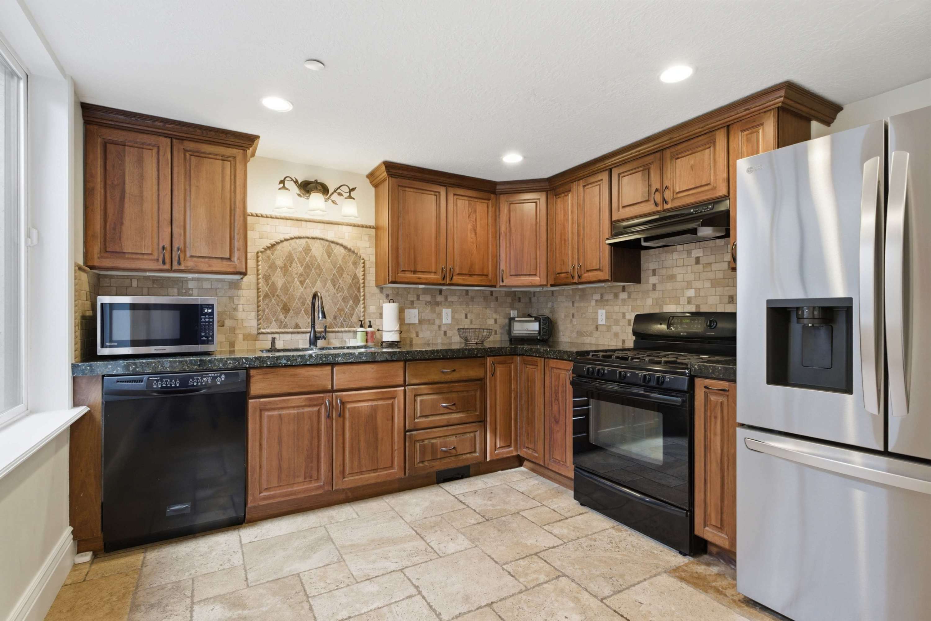 Second kitchen next to recreation room