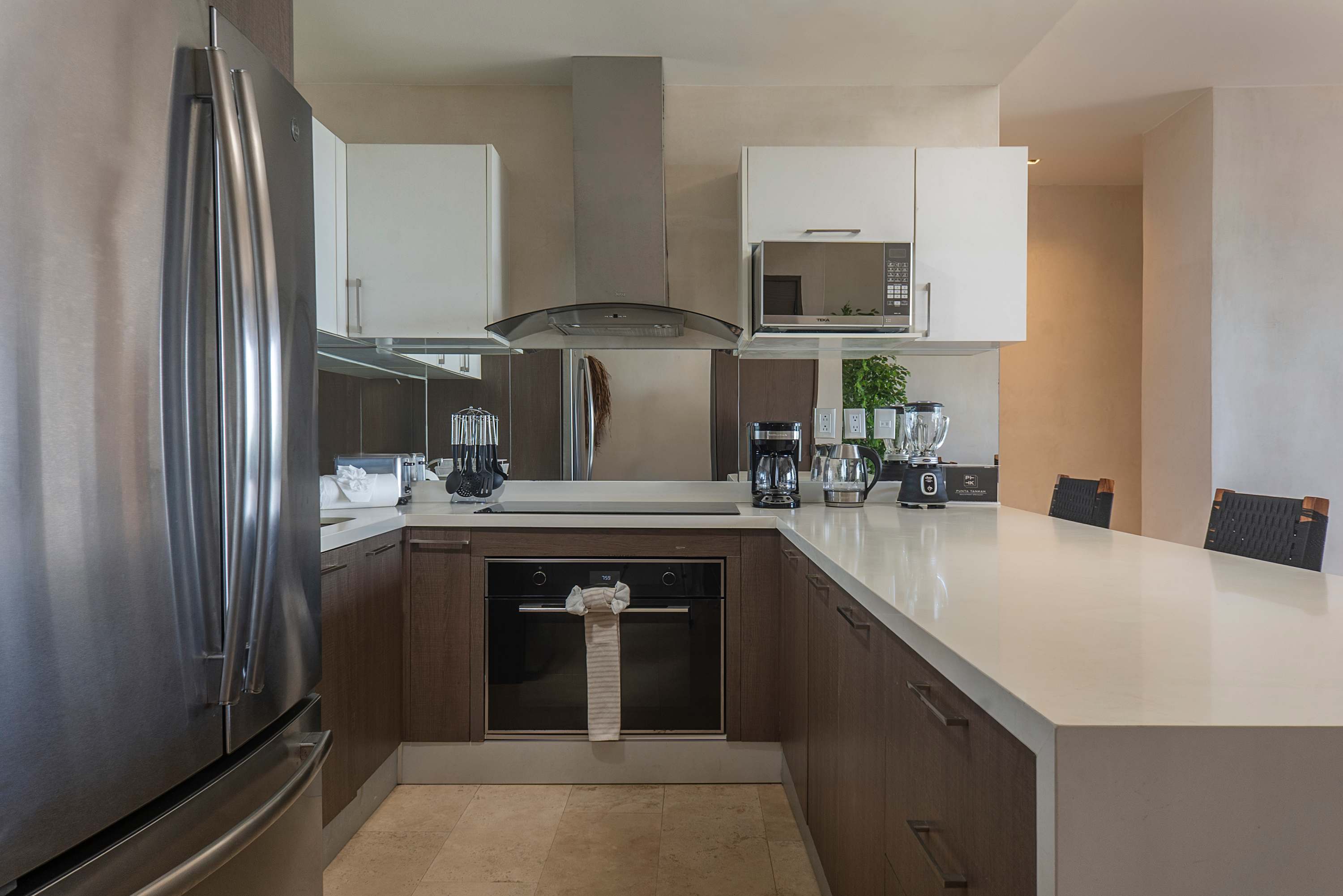 Stylish Kitchen with All Essentials