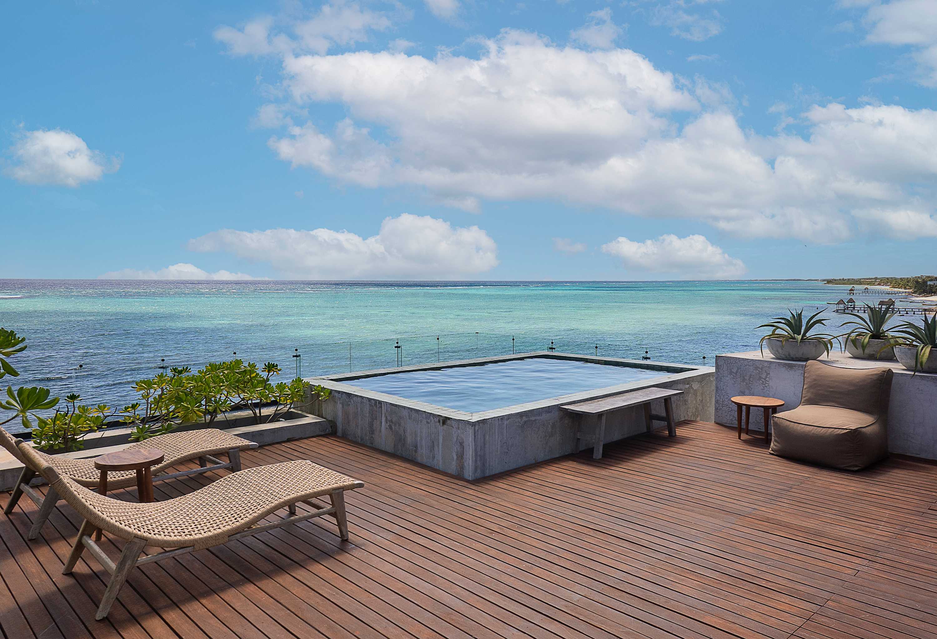 Tankah Bay 3BR Oceanview | Private Rooftop with plunge pool — Tulum, Quintana Roo — vacation rental