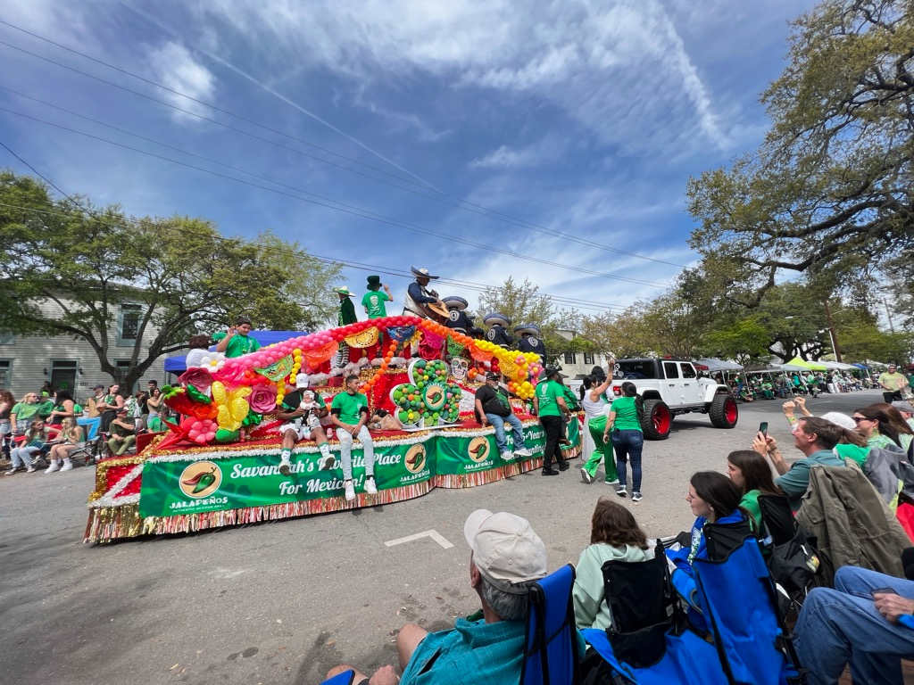 Your view of the St. Pat's Parade!