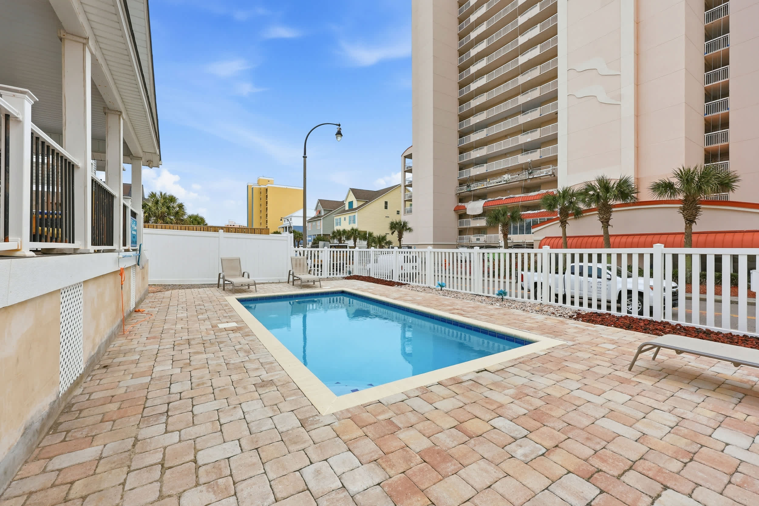 White Lotus Beach Retreat w Pool and Ocean Peek