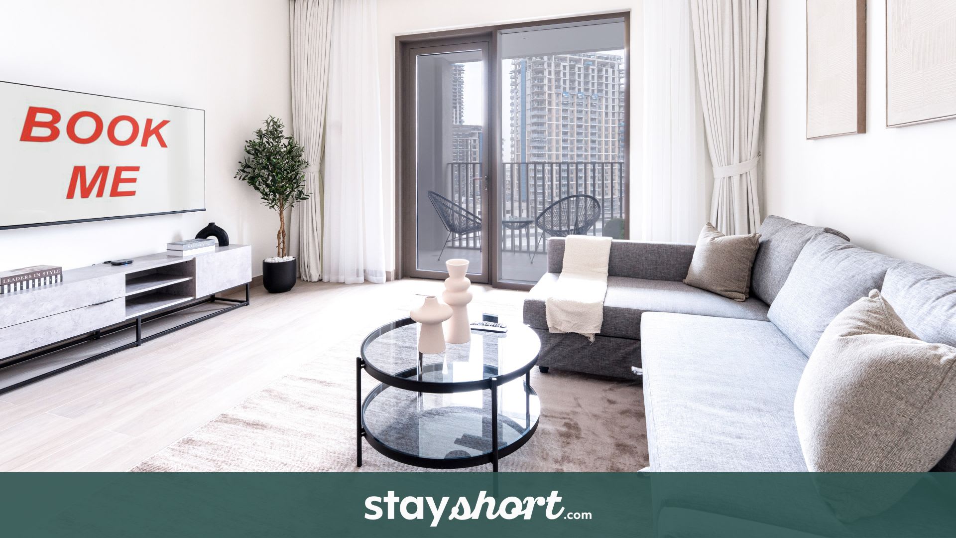 StayShort - Cozy 1BR in Creek Beach Sleeps 4 — Creek Beach, Dubai — vacation rental
