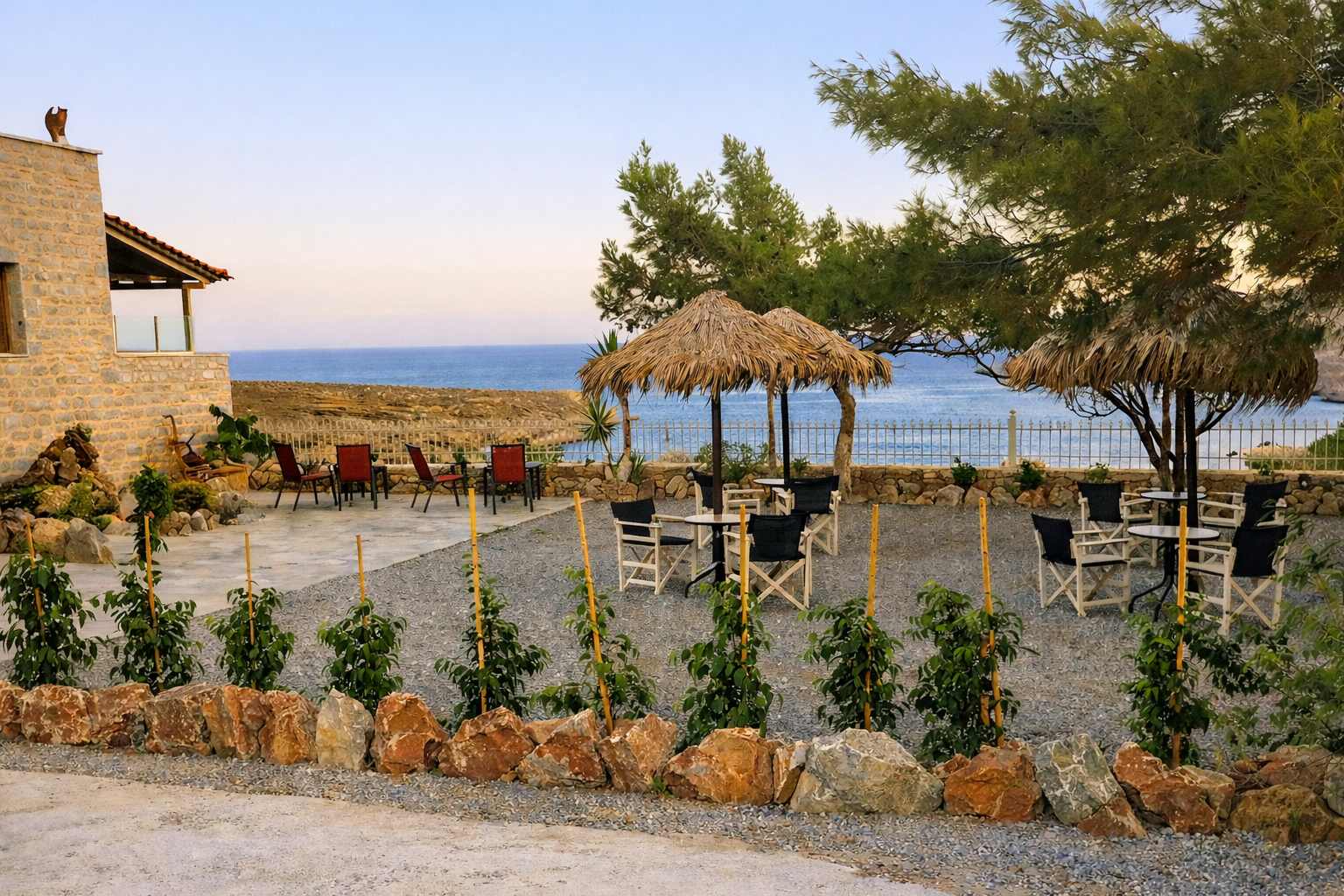 Tainaros Rooms - Beachfront Cozy Getaway — Kokkinogia, Lakwnia — vacation rental