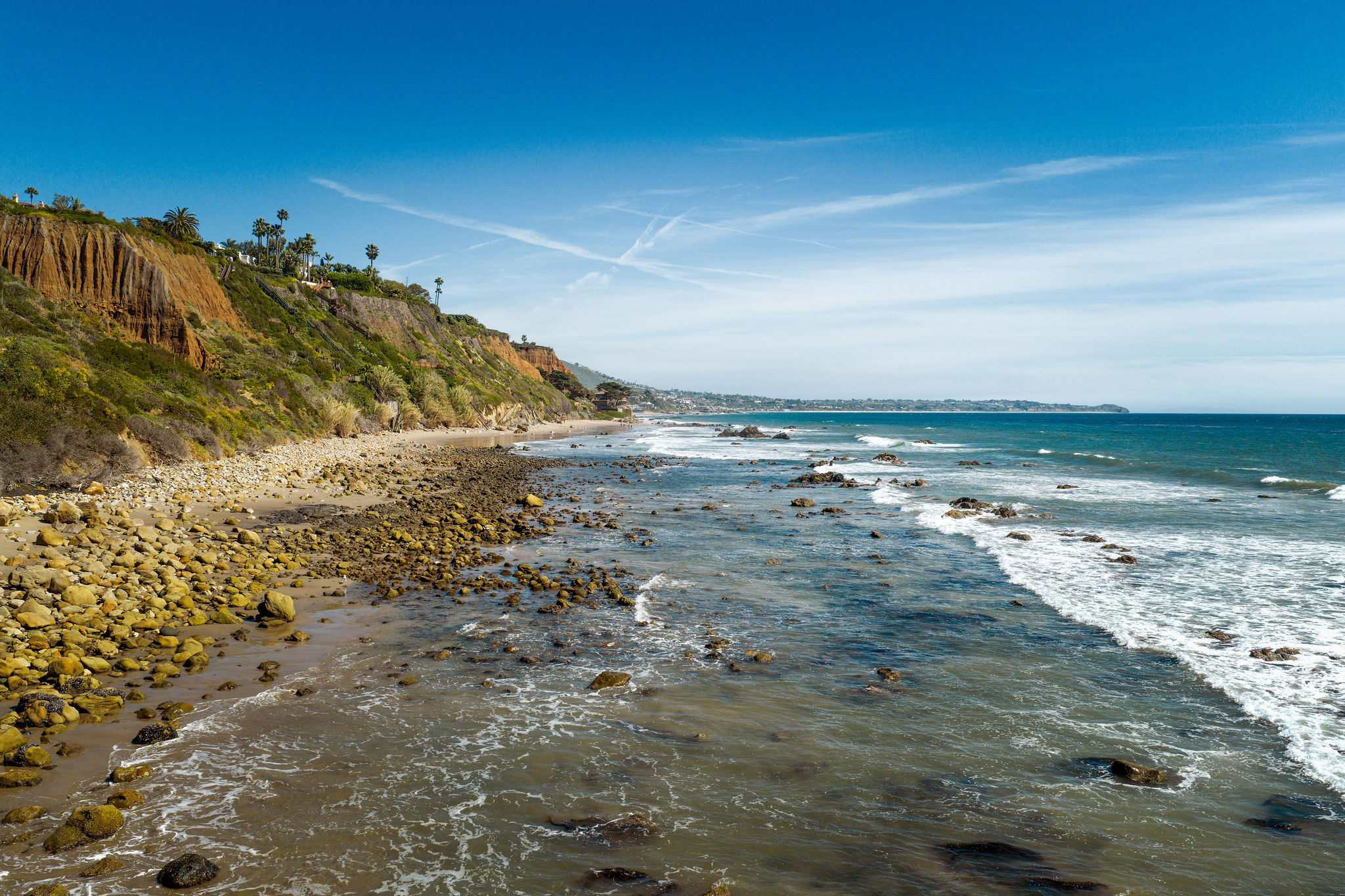 The perfect Malibu beachfront escape with dramatic ocean views.