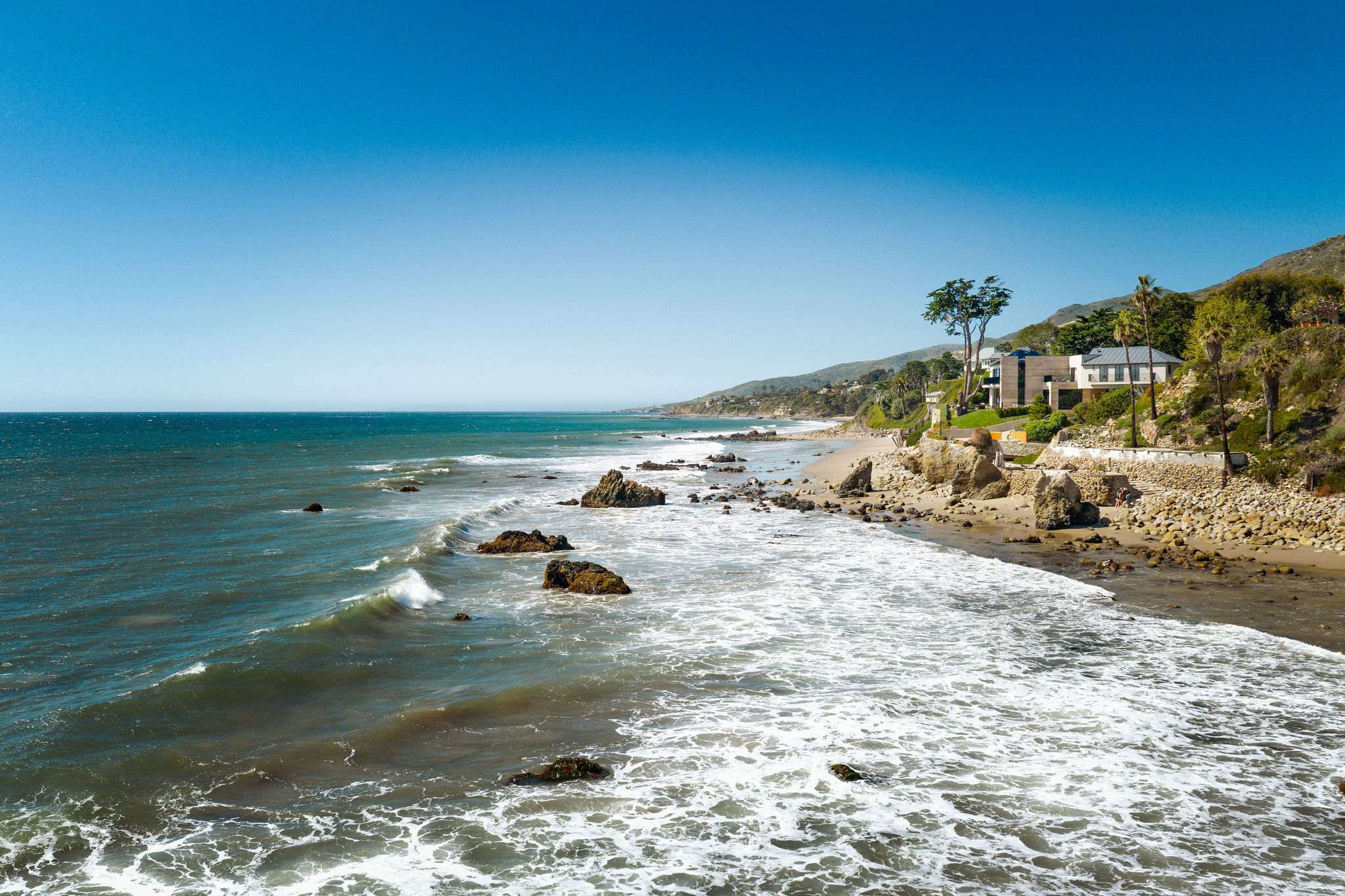 Spend your days enjoying Malibu’s beaches and coastline.