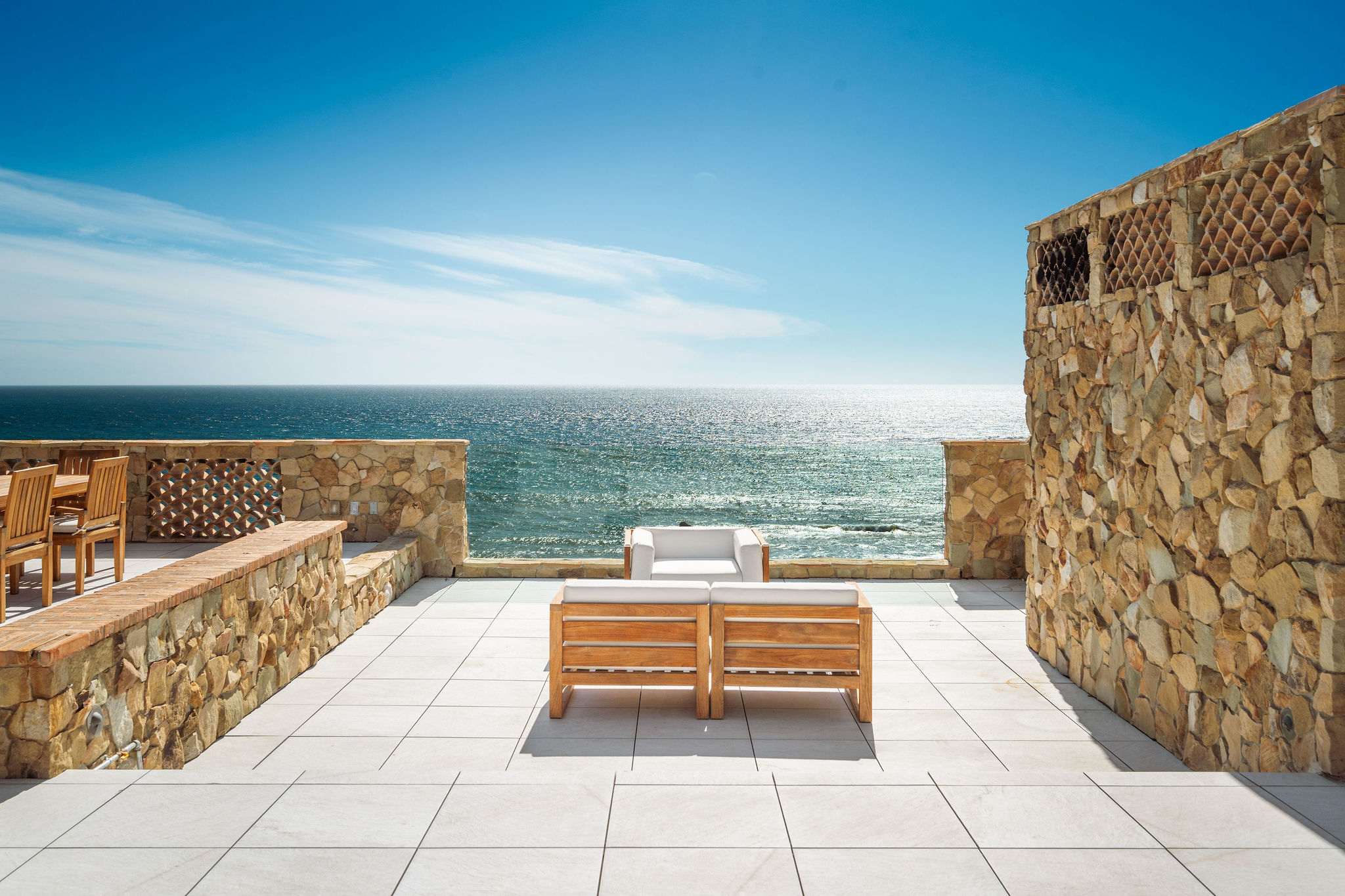 Expansive views from this Malibu luxury vacation home