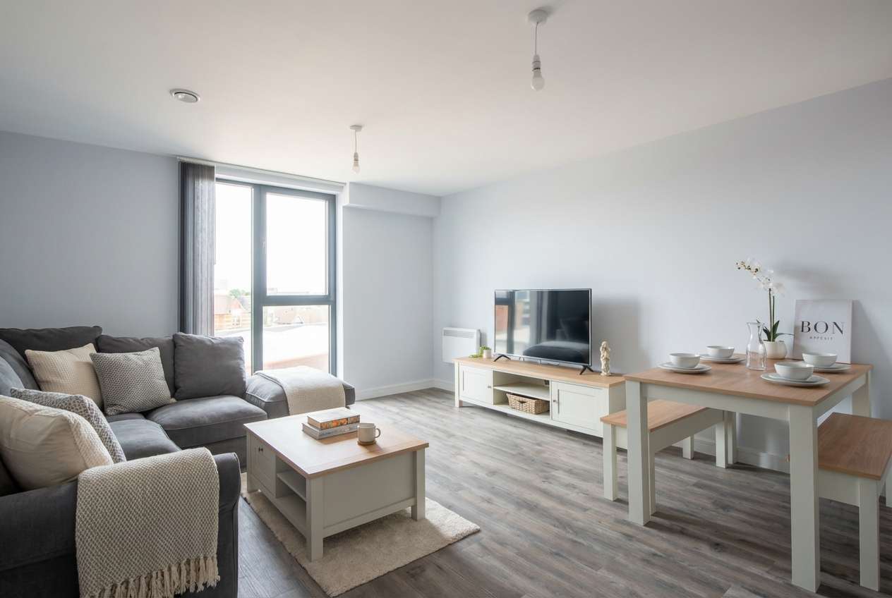 Modern 1BED Central Birmingham Apartment- Sleeps 4 in 262 Bradford Street, B12 0AL Birmingham