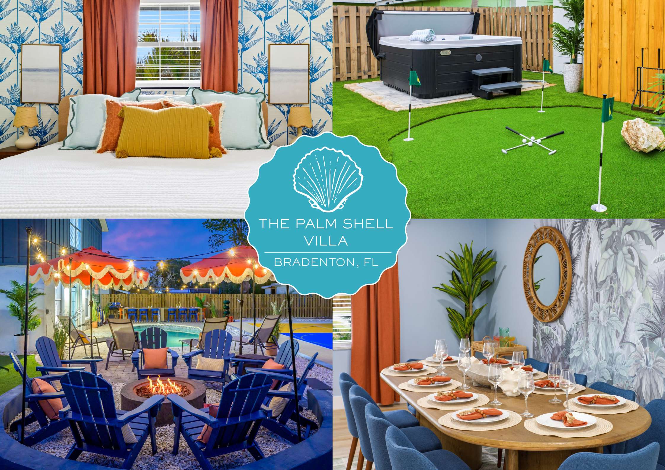 Palm Shell Villa - Pool - Pickleball - Hot Tub — Bradenton, FL — vacation rental