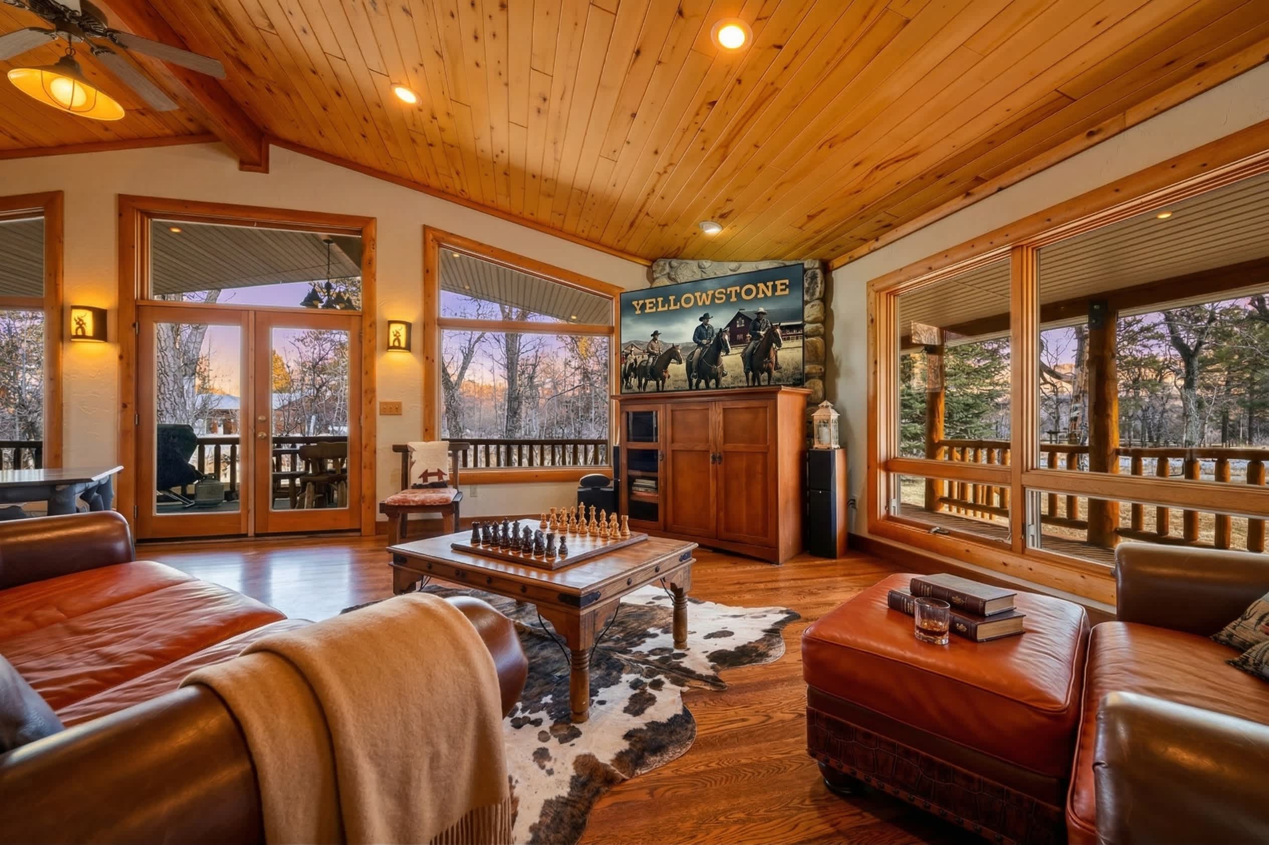 Famous Bunkhouse outside Story, Wyoming | Ranch Estate Retreat with Private Pond, Piano Room, Massive Great Room & Concierge Services | Pets Welcome | Sleeps 10+ — Banner, WY — vacation rental