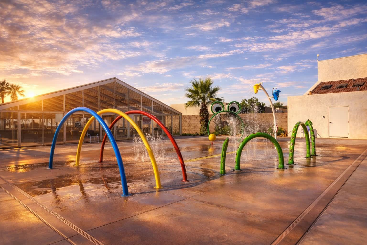 Las Palmas splash pad