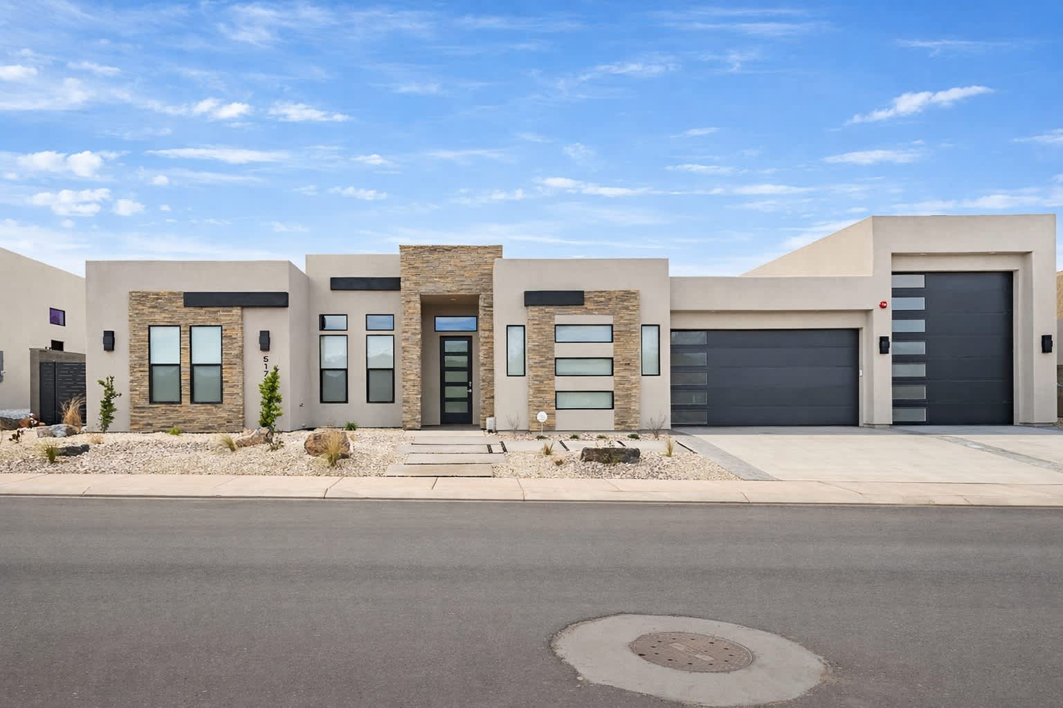 Modern front exterior