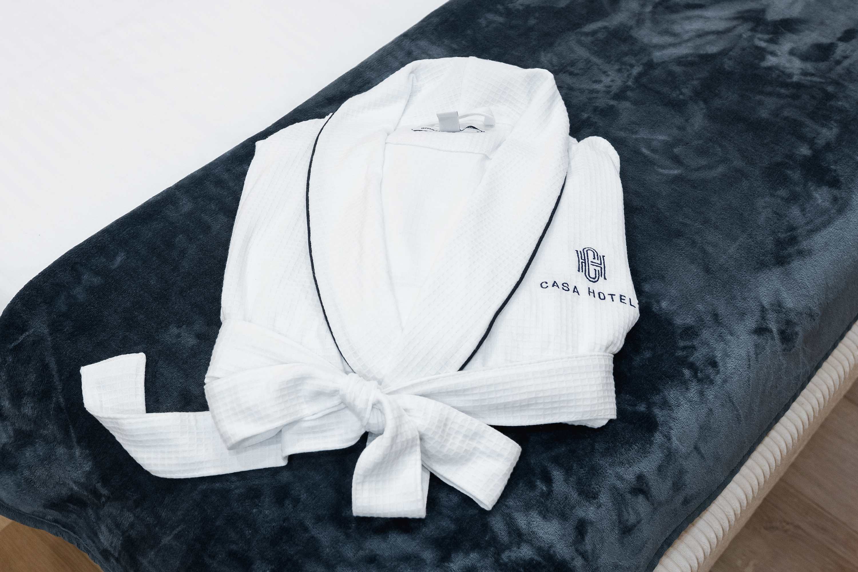 Cozy robe to enjoy a relaxing stay.
