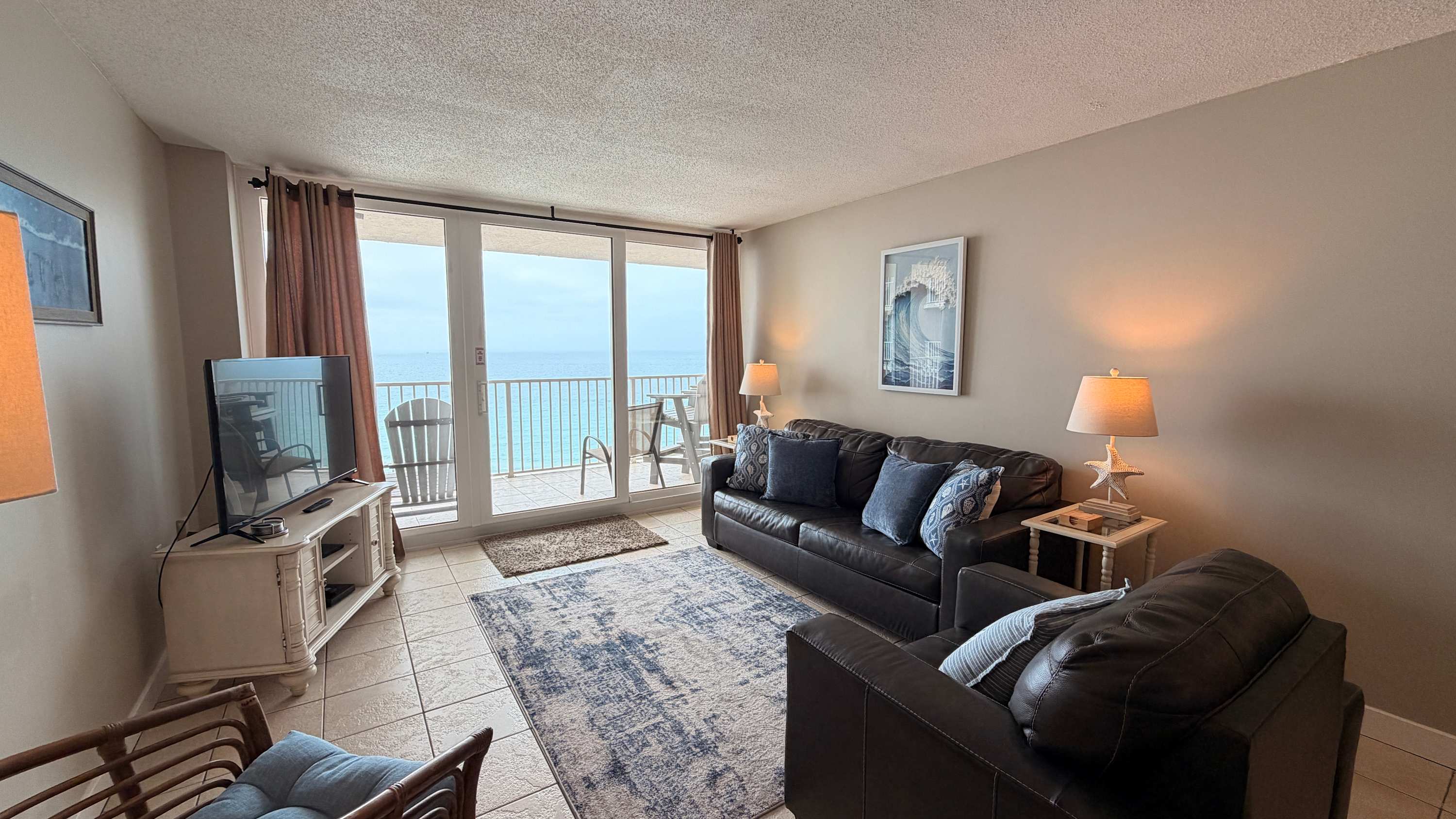 Dunes of Panama E1702 - Sunrise & Sea Breezes w/Free Beach Service — Panama City Beach, FL — vacation rental