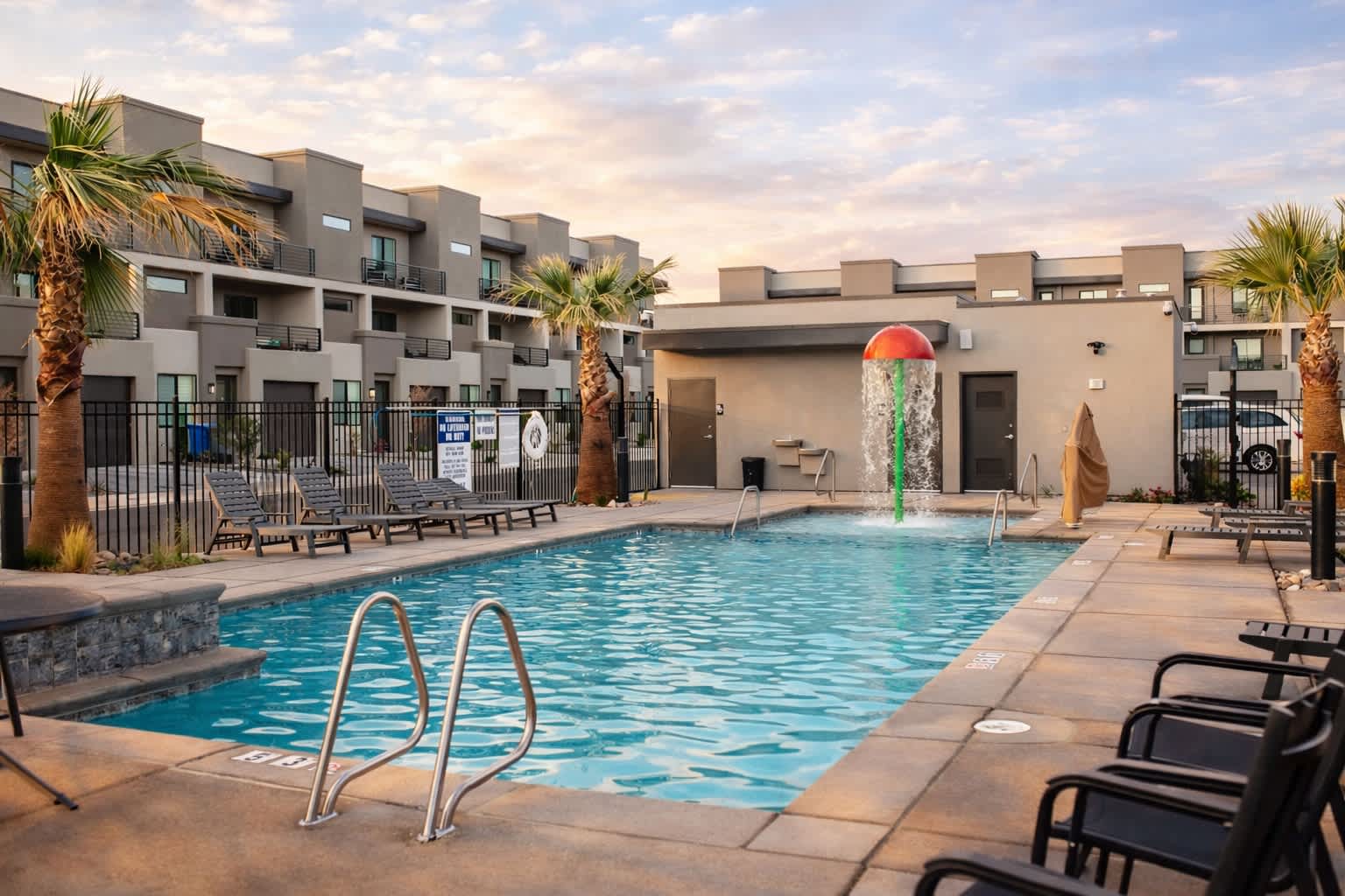 Beautiful pool facility to enjoy