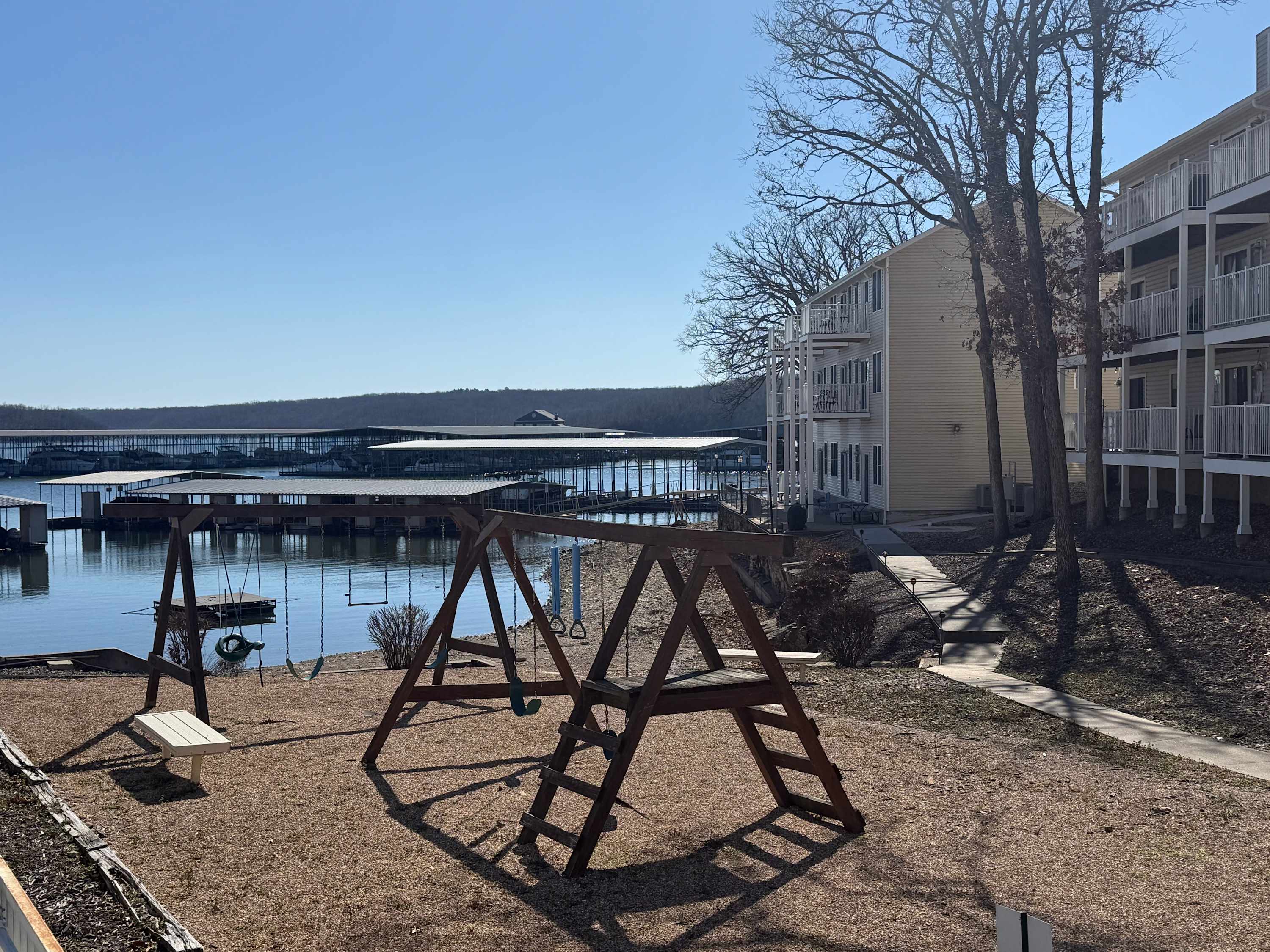 Family-friendly community playground