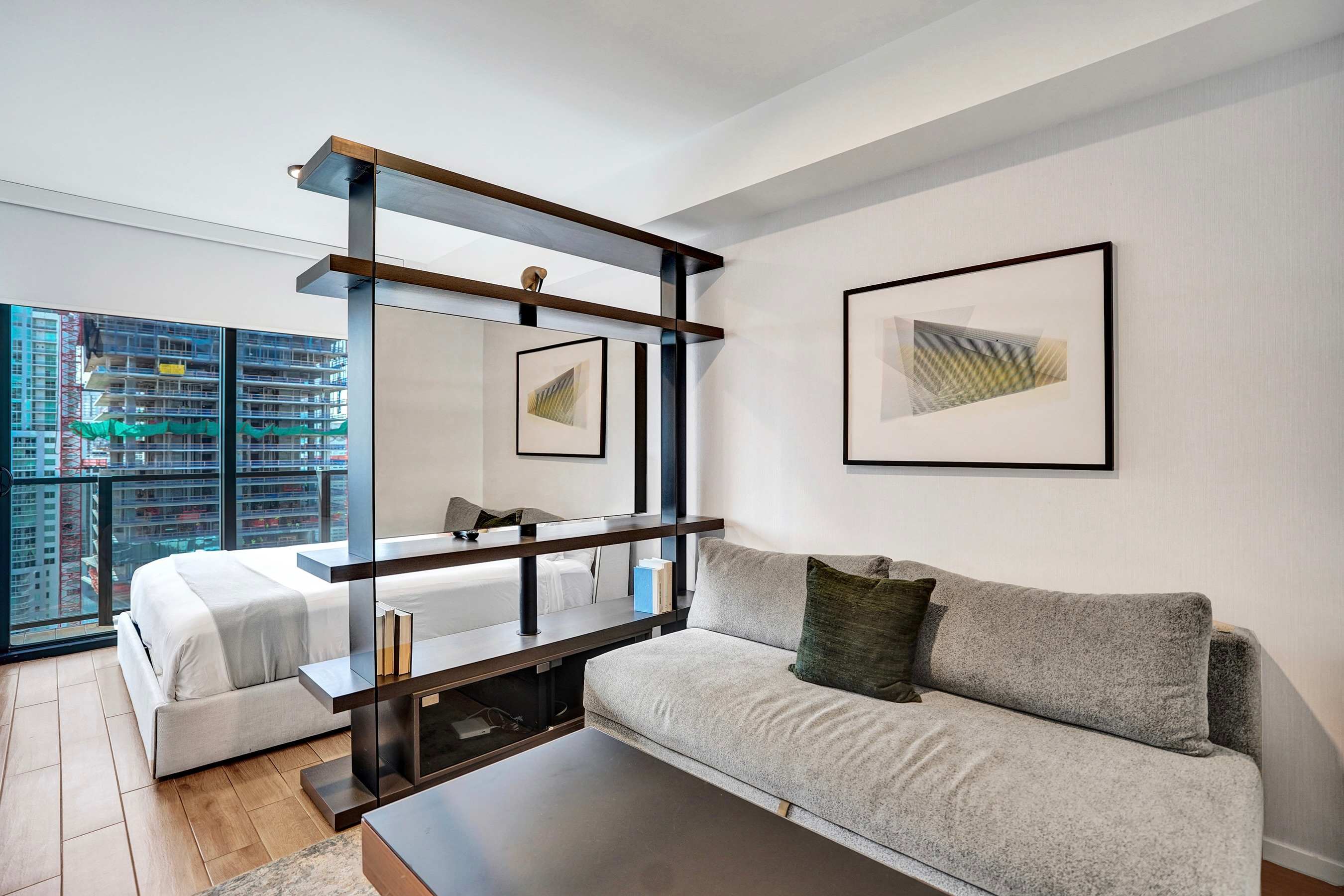 Miami 17th floor Studio w Kitchen City and Bay Views - Stay Hospitality