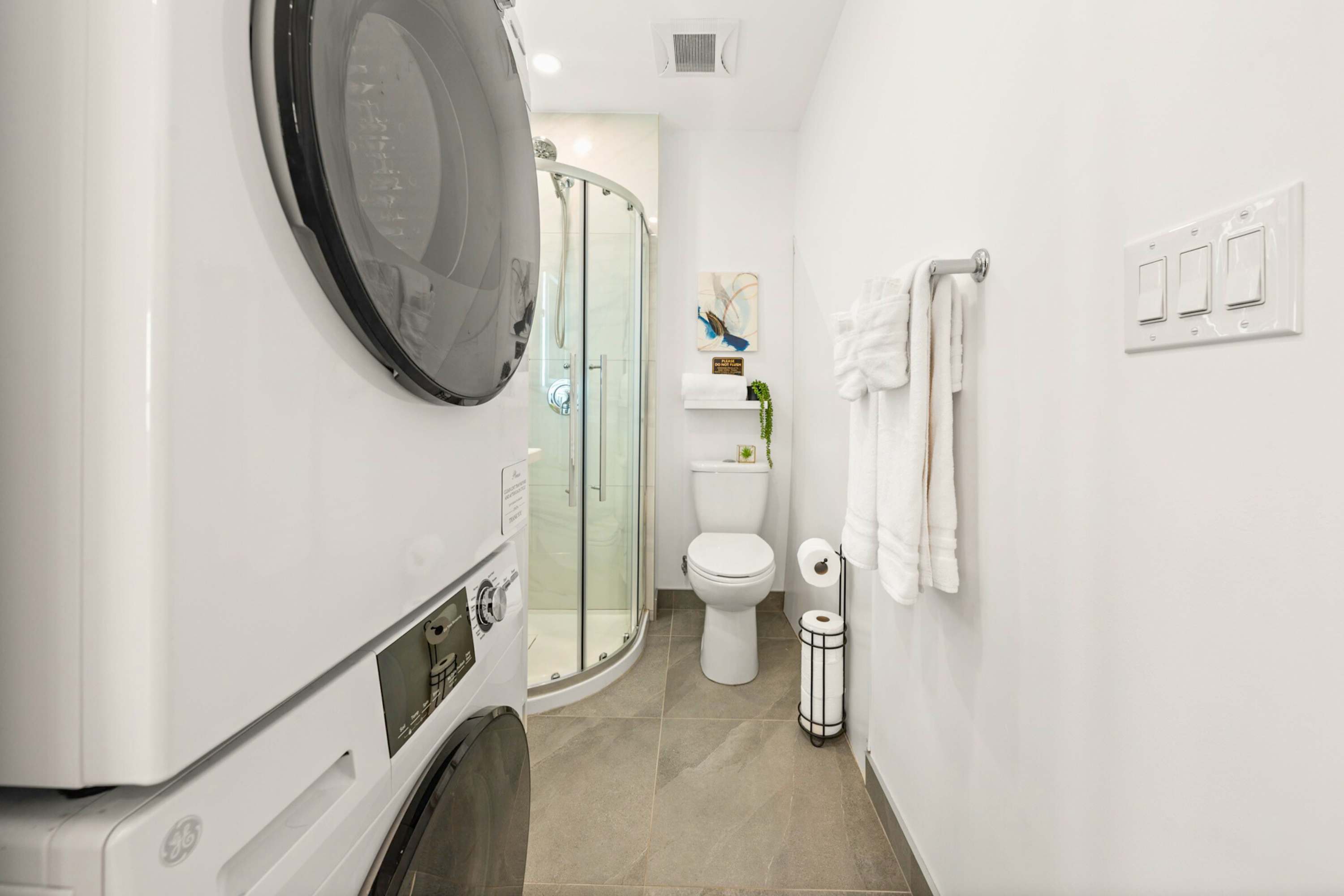 In-Suite laundry facilities. 