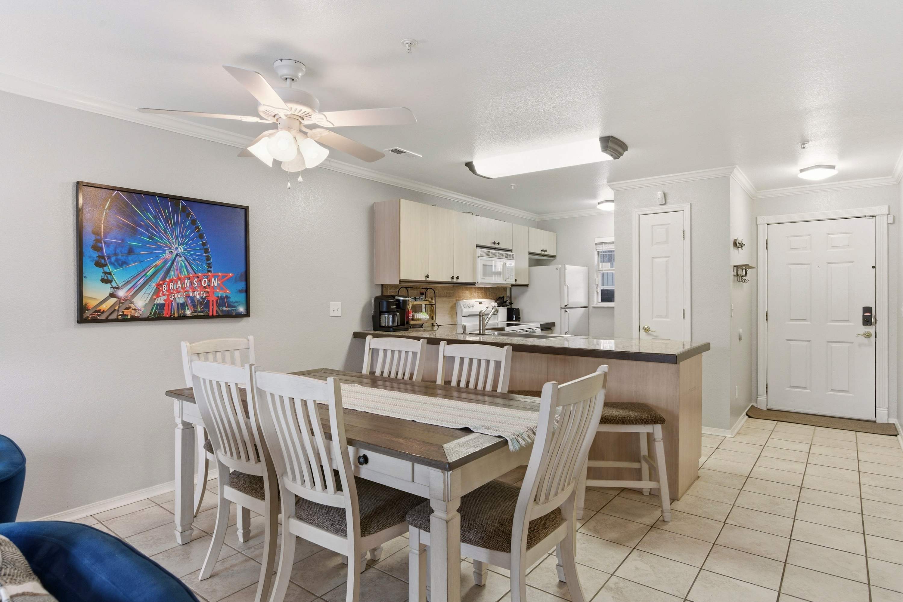 Make mealtime memories together at the dining table, seating 6​