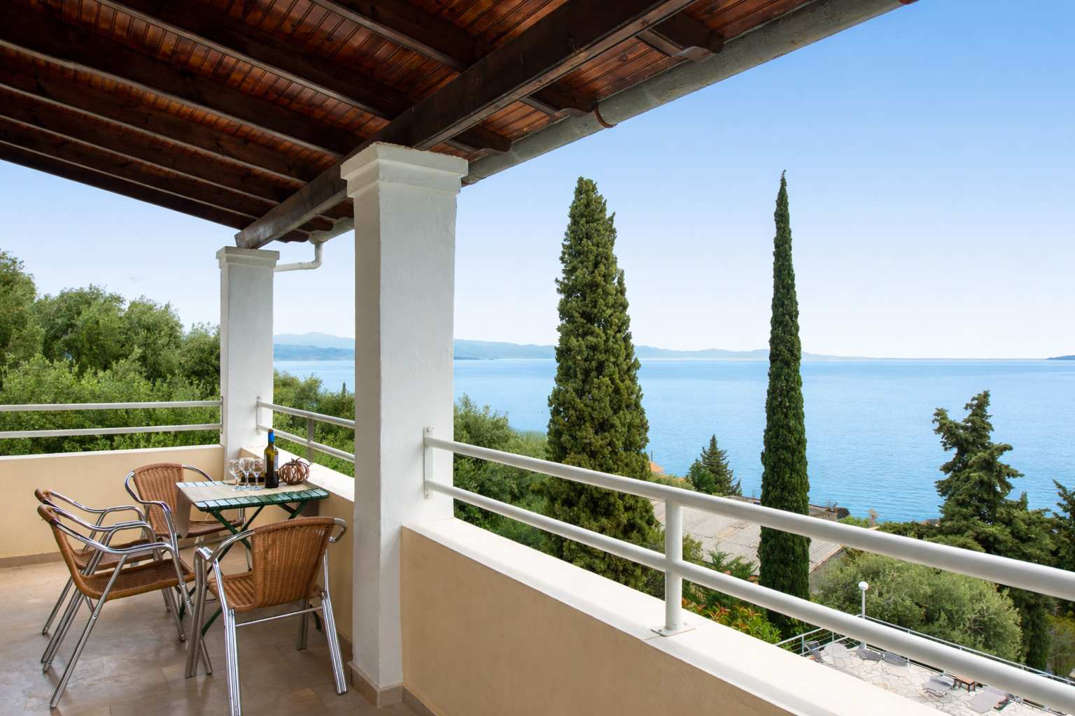Hotel Barbati - Pool & Panoramic Sea View Escape — Mparmpati, Corfu — vacation rental