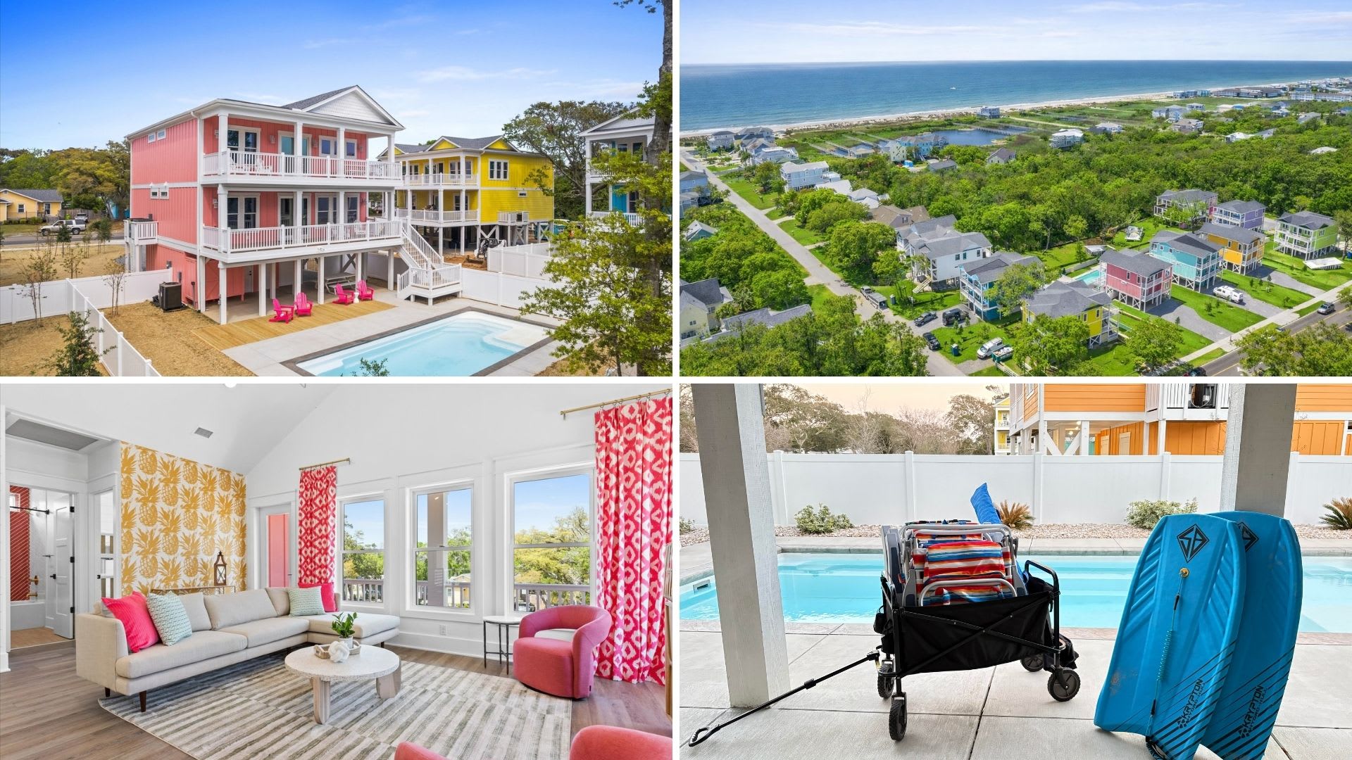 5 Bedroom Beach Retreat w/ Private Pool and Decks