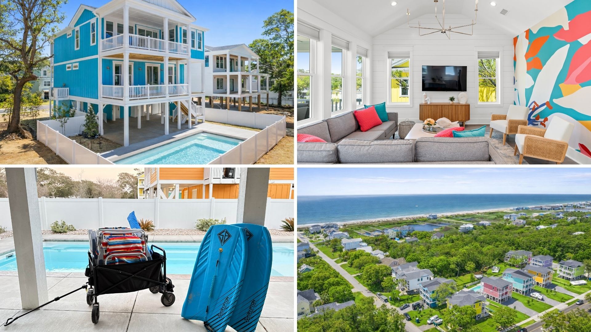 Beach Retreat with Private Pool and Decks