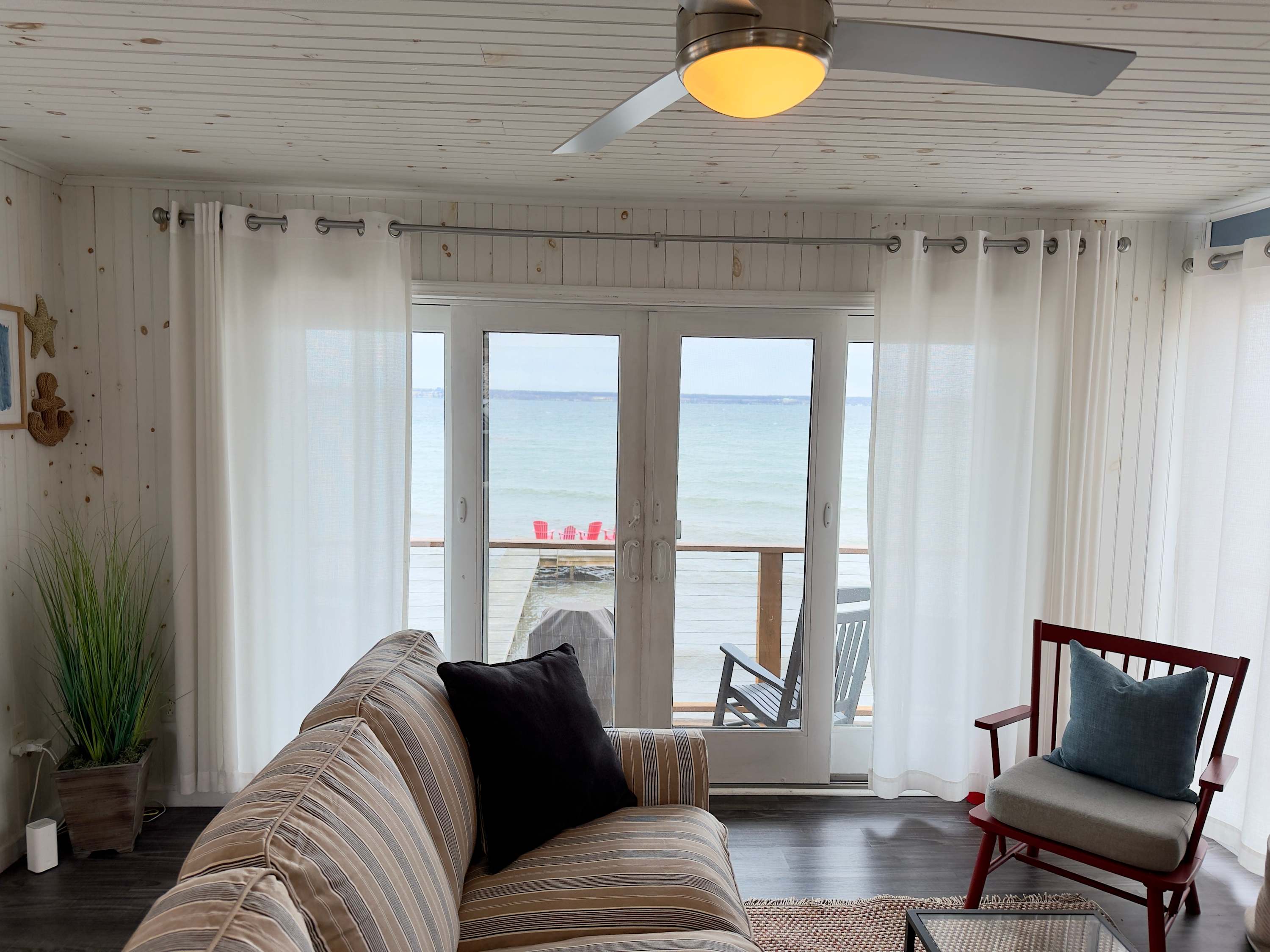 Lakefront Retreat with Kayaks, Fire Pit & Dock — Geneva, NY — vacation rental