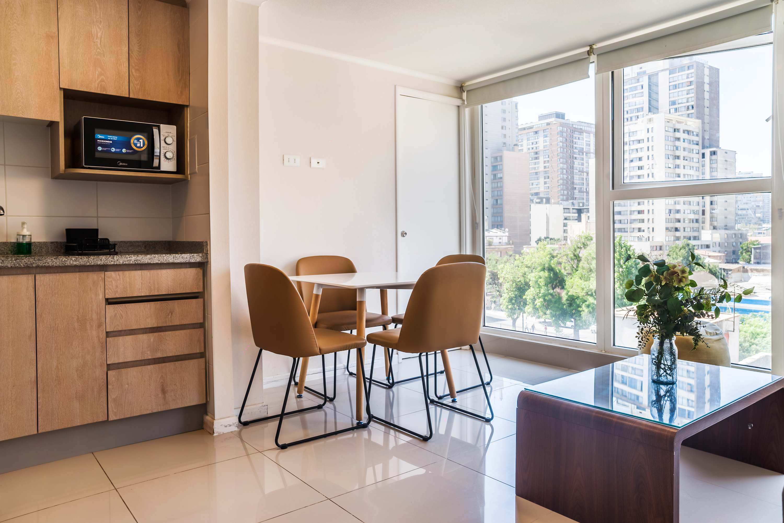 Stylish 1BR Oasis in Santiago | Central Location
