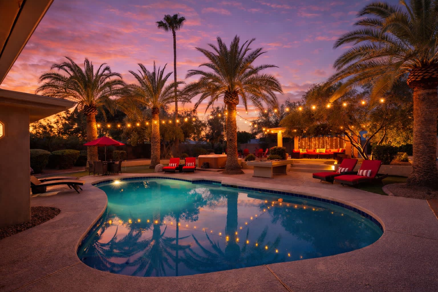 Sunset Palms-pool, Spa & Sports Court-scottsdale - Scottsdale, AZ