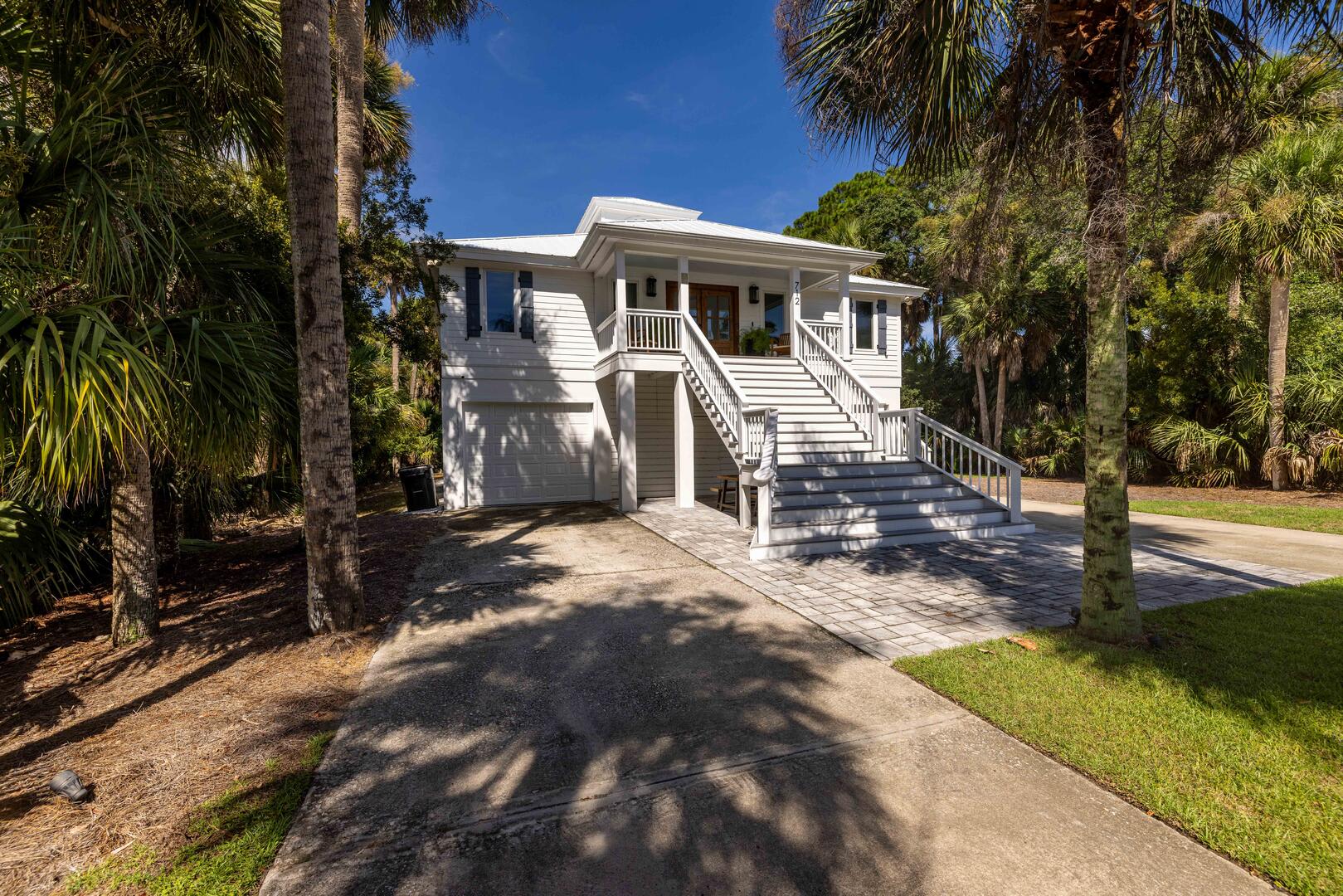 712 Sea Dragon-Completely updated modern home steps from beach access with HOT TUB!