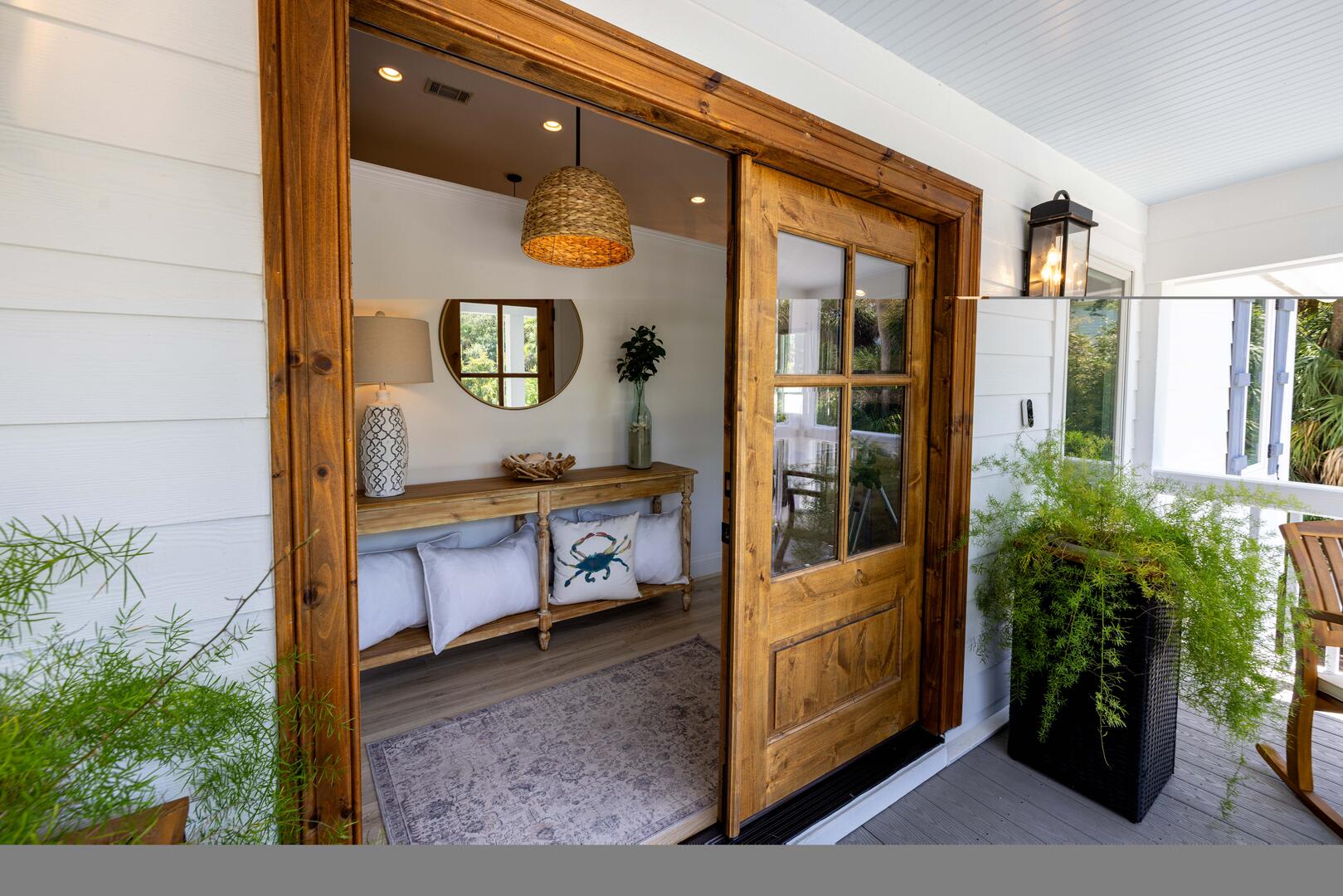 Stunning entrance