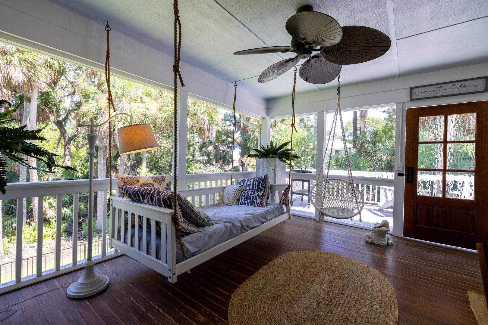 Gorgeous screened in porch
