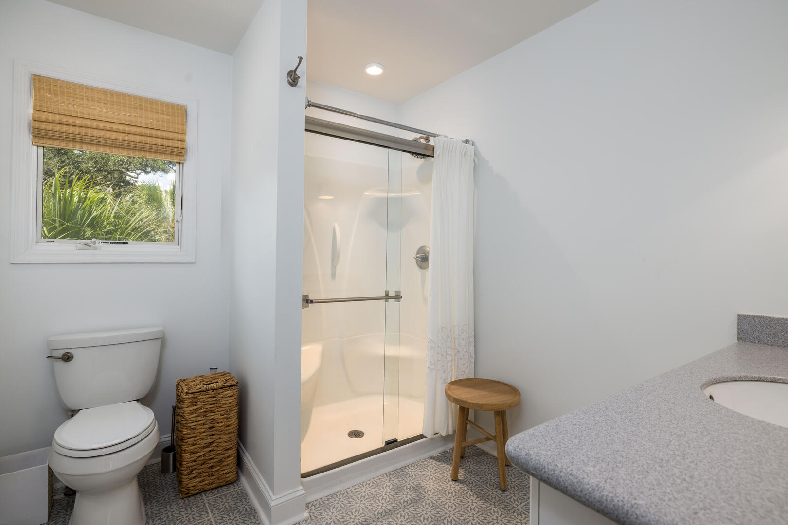 Primary bedroom with en suite bathroom