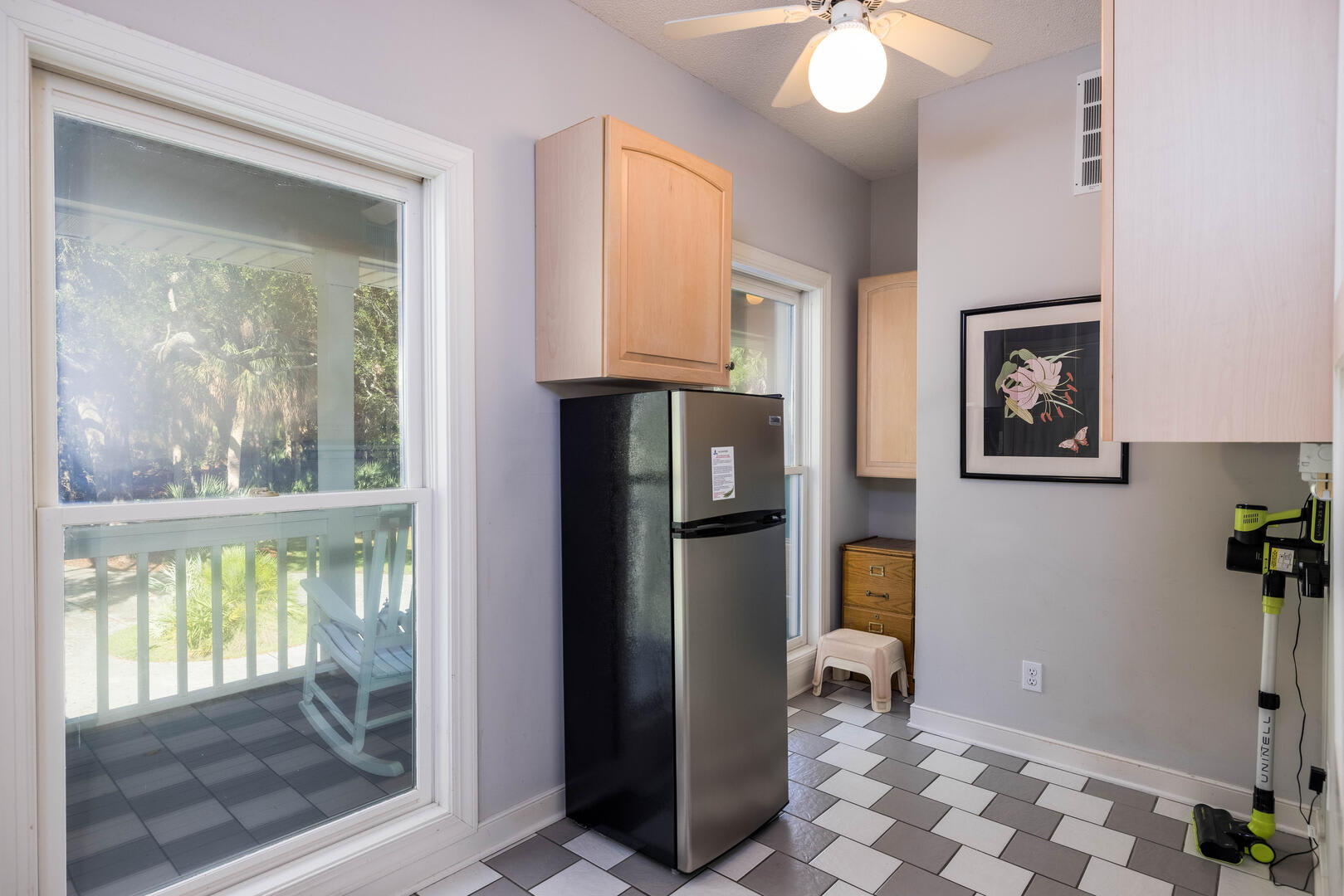 Laundry room off of kitchen