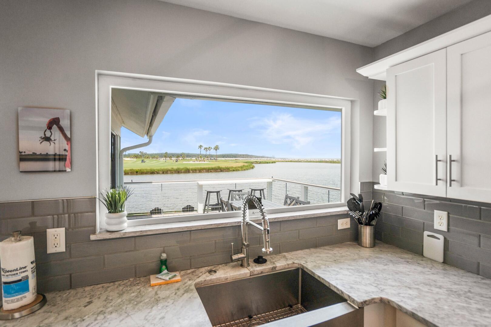 Well-equipped modern kitchen