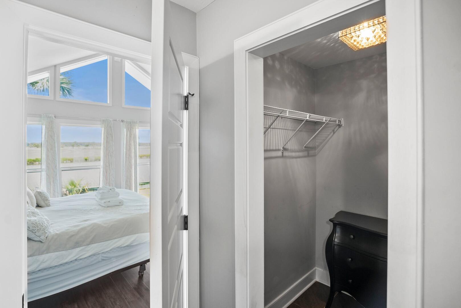 Primary bedroom with en suite bathroom