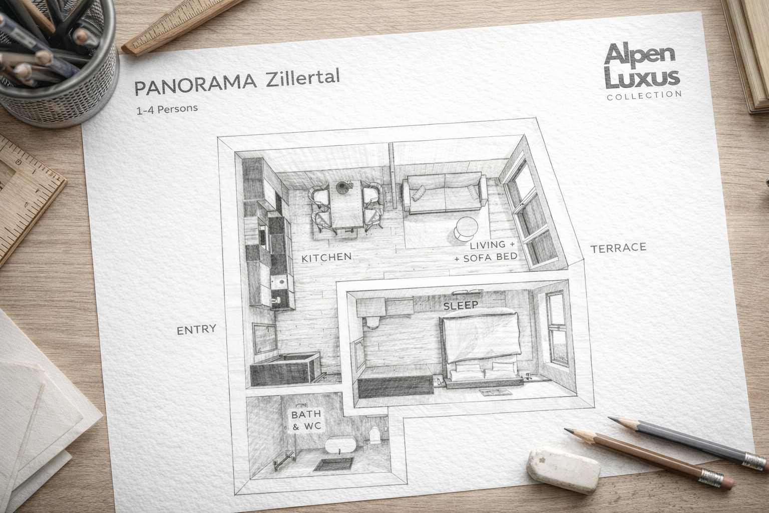 PANORAMA Zillertal Loft – Ansicht 5