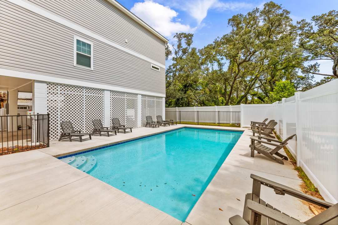 Pool shared with our sister home Indigo Wake.