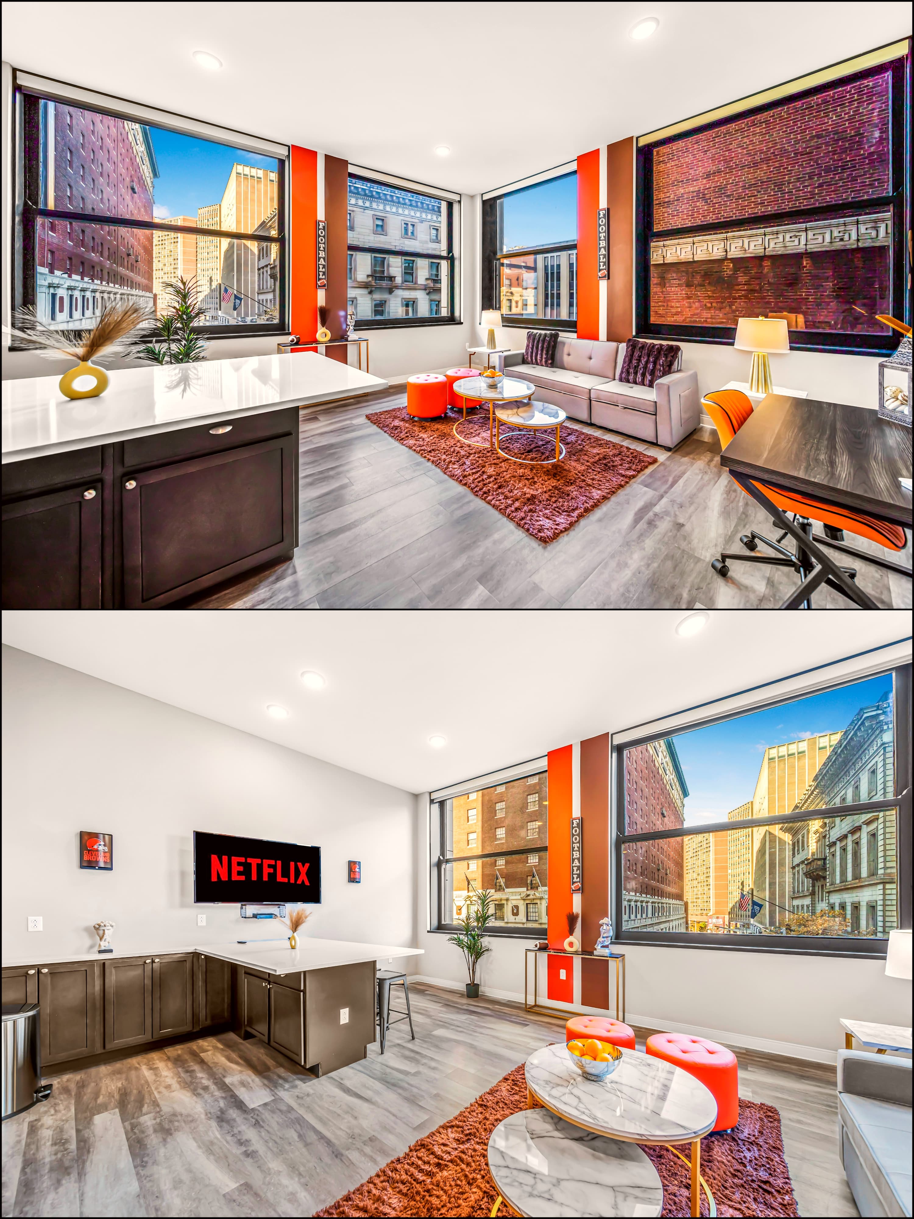 Central Flat: Heated Pool, Rooftop, Gym — Cleveland, OH — vacation rental