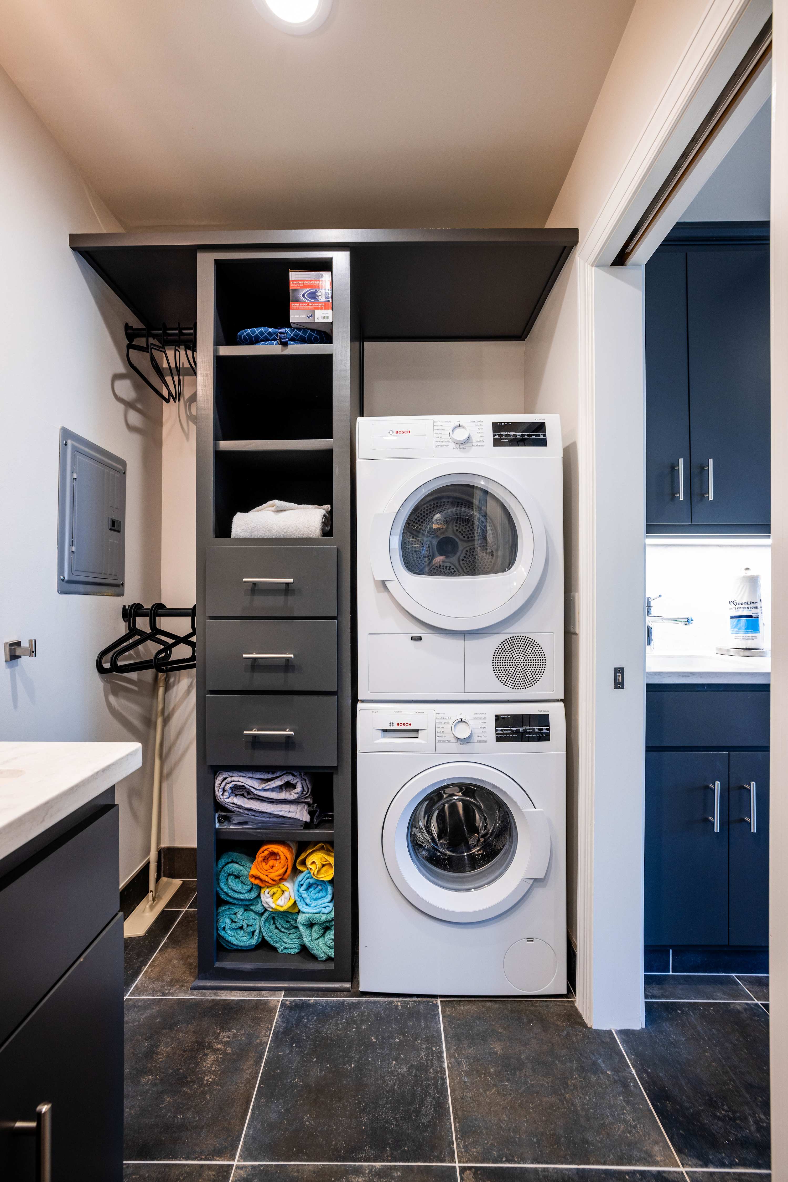 Laundry in Bathroom