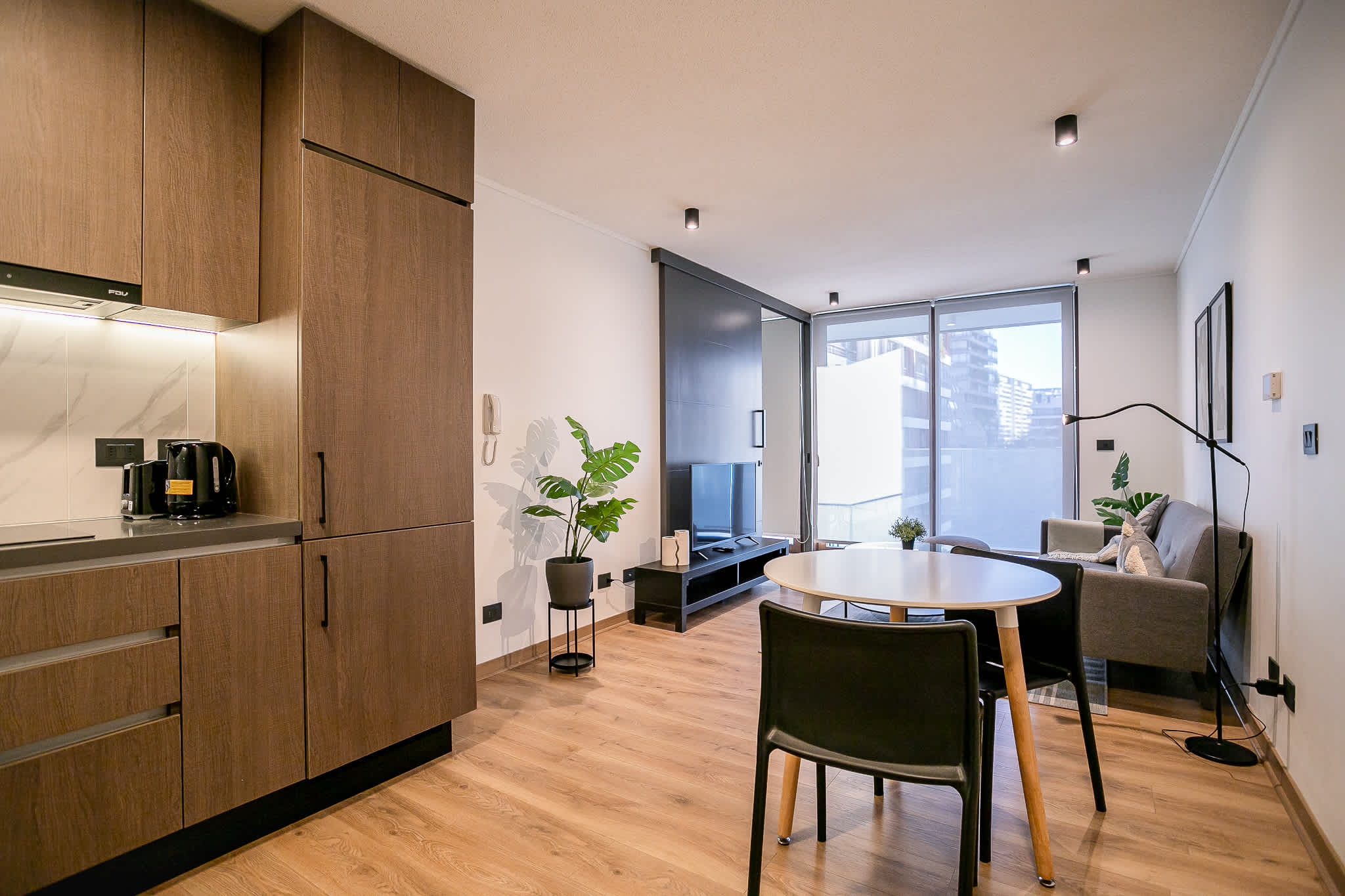 Chic Las Condes Apt with Stunning Views