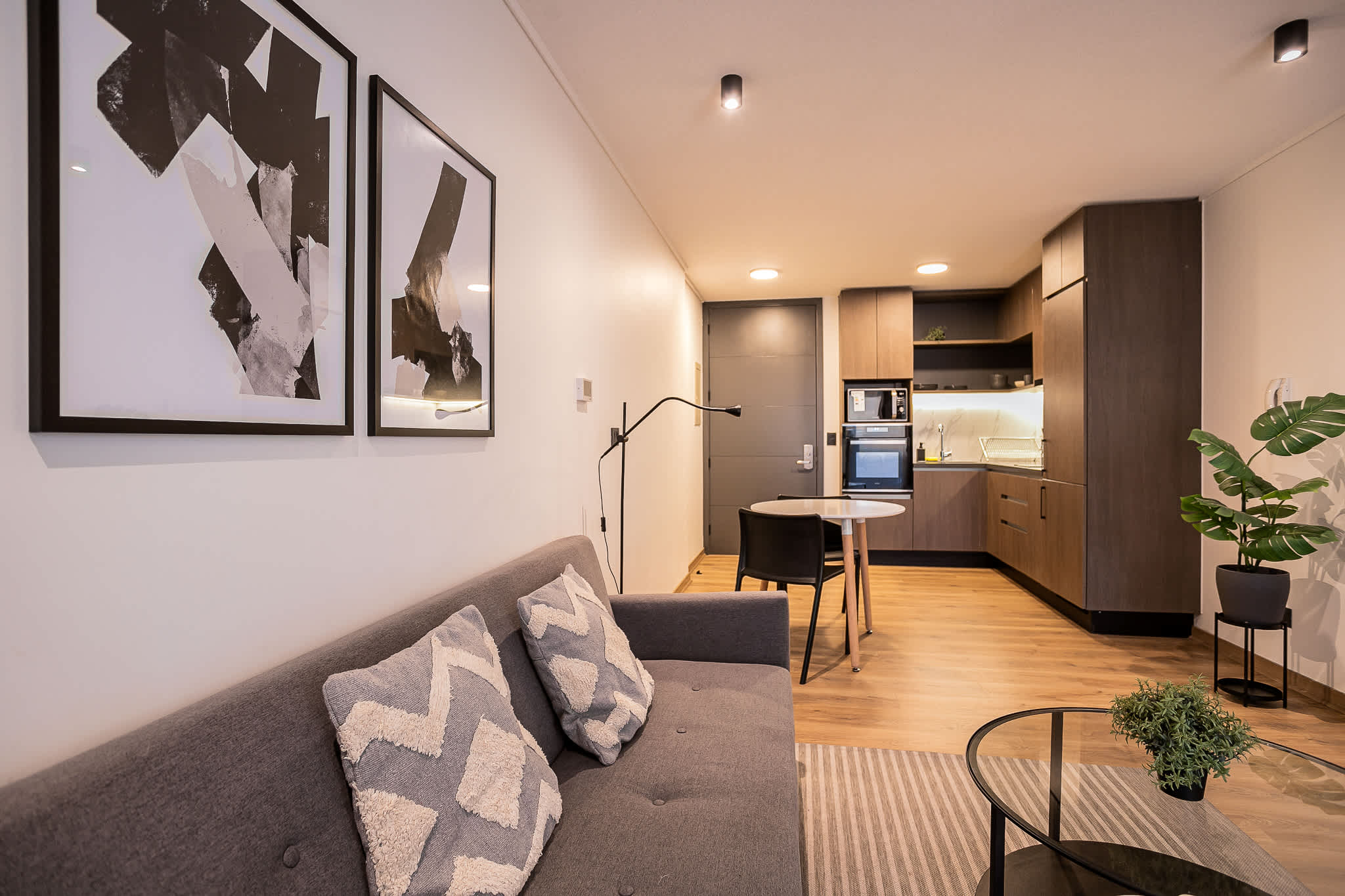 Chic Las Condes Apt with Stunning Views