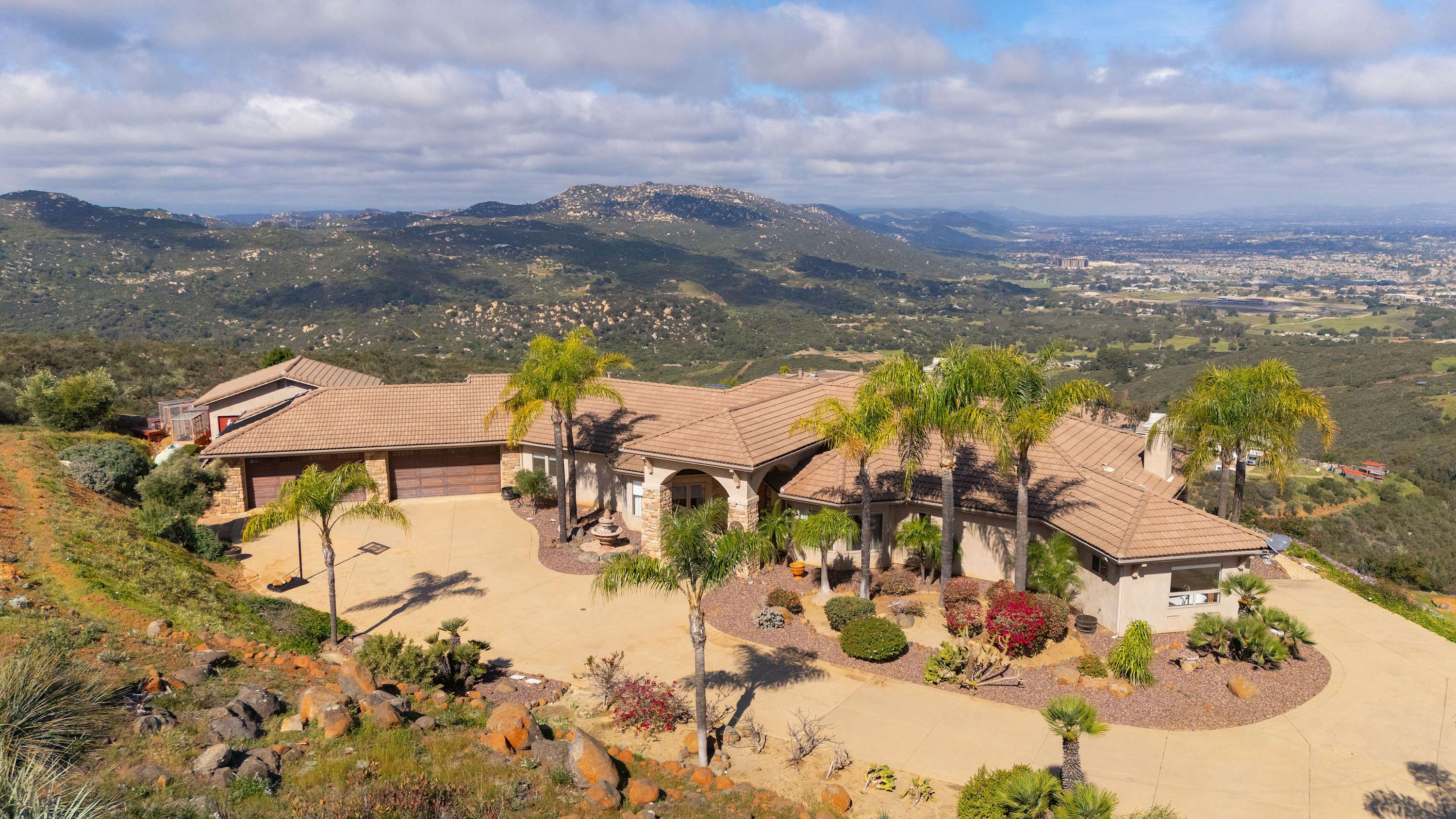 Private Hilltop Villa w/ Views From Pool & Jacuzzi — Pala, CA — vacation rental