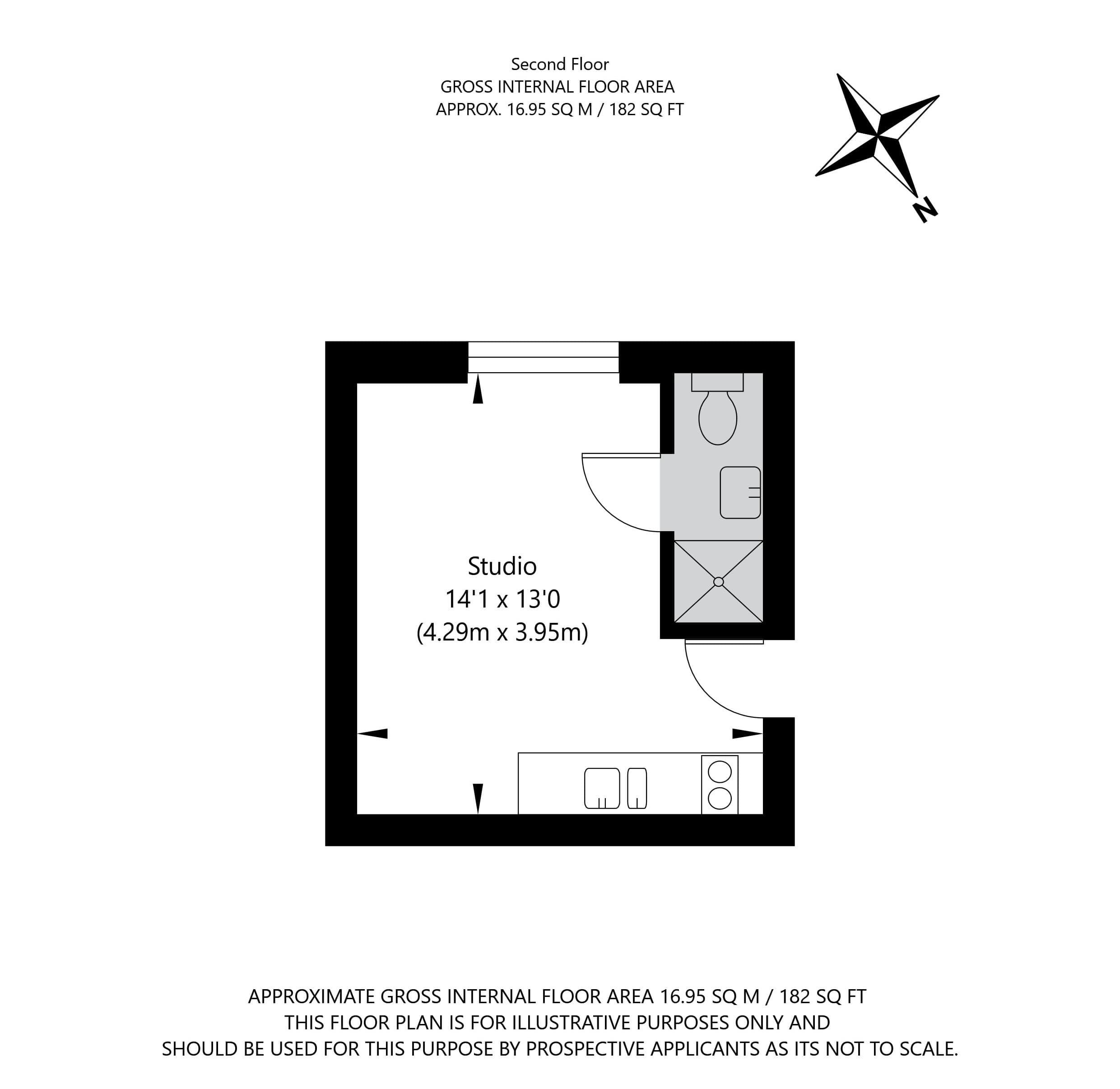 Bright Studio in Knightsbridge in Beaufort Gardens SW3 1QH - Property image 9 - VivreStays