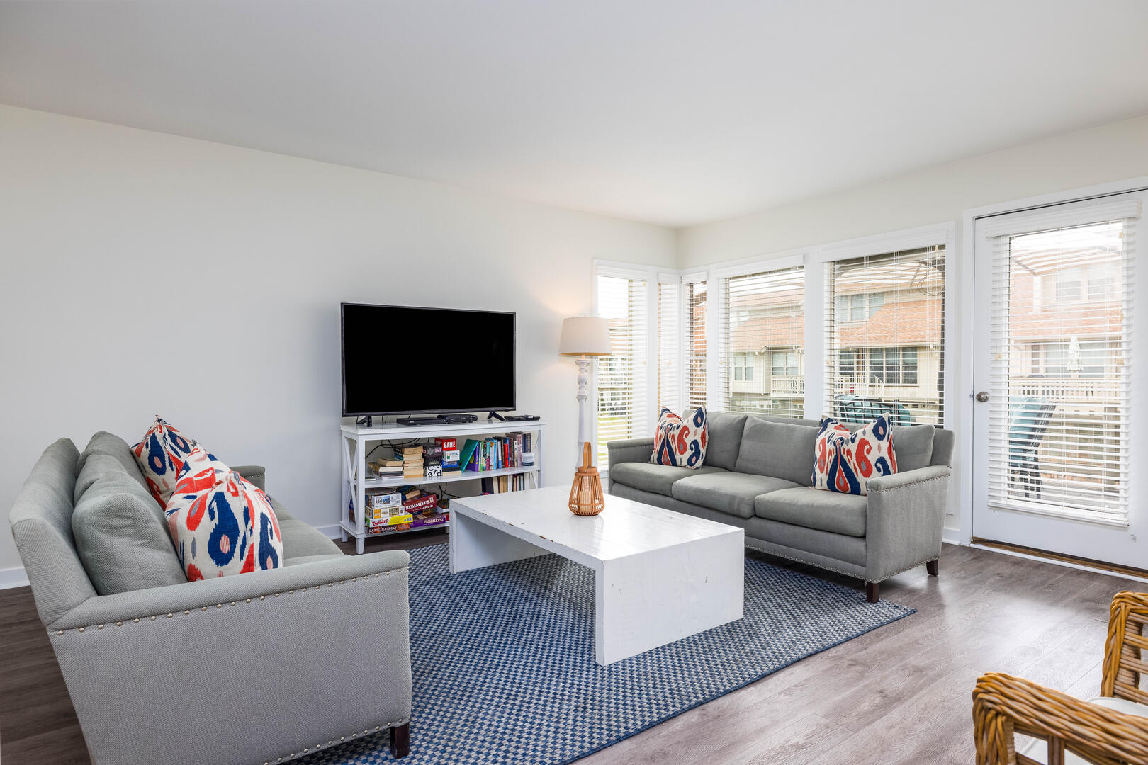 Living Room with Balcony Access
