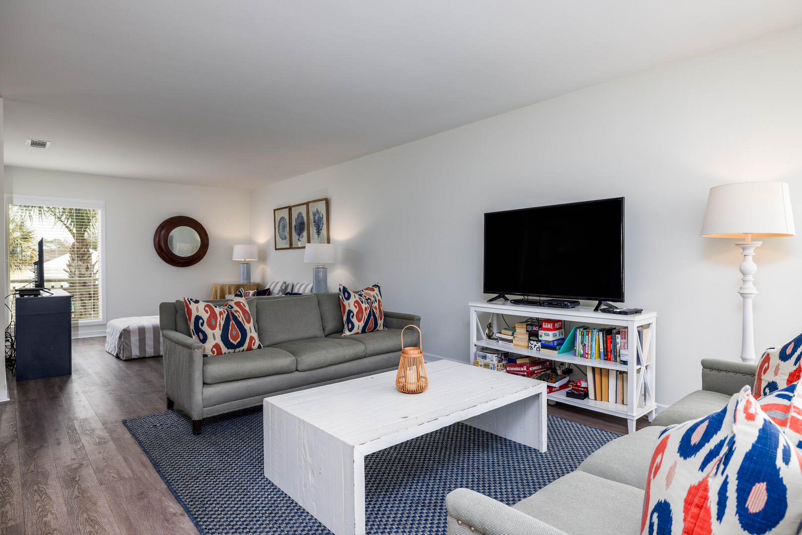 Living Room with Balcony Access