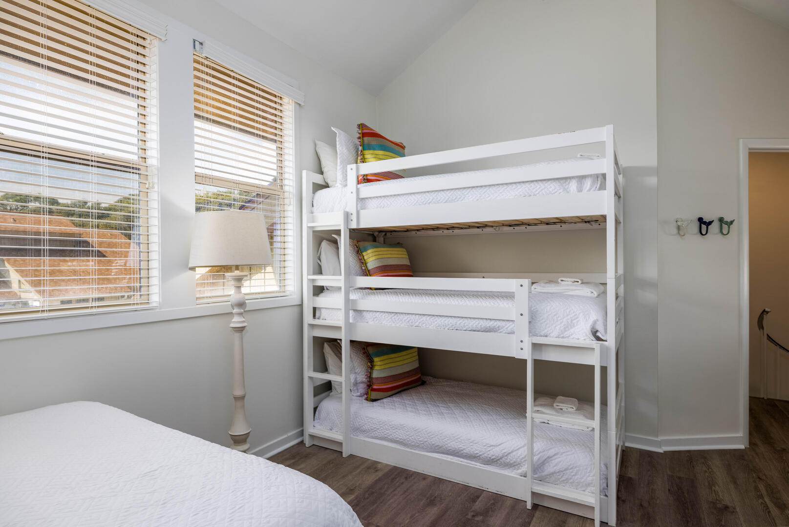 2nd Level Guest Bedroom with 2 Queens, 3 Twins Bunkbed and Full En Suite Full Bathroom