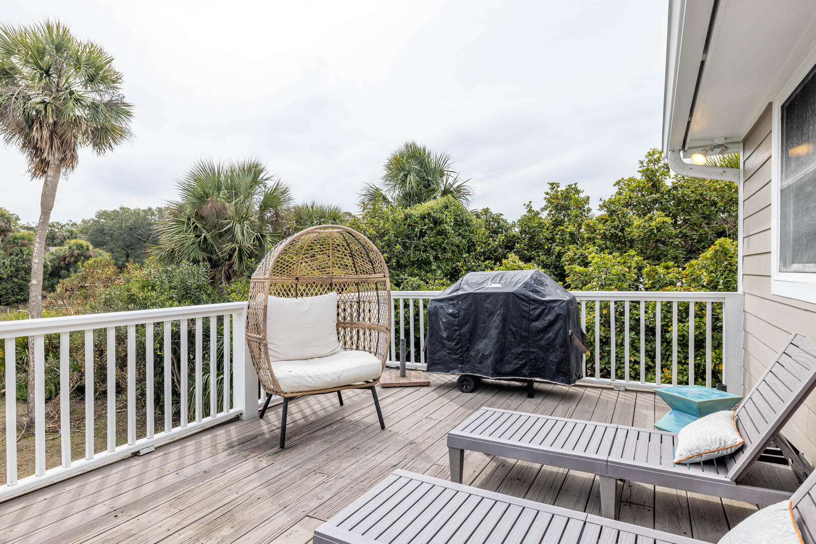 Spacious Deck with Water View